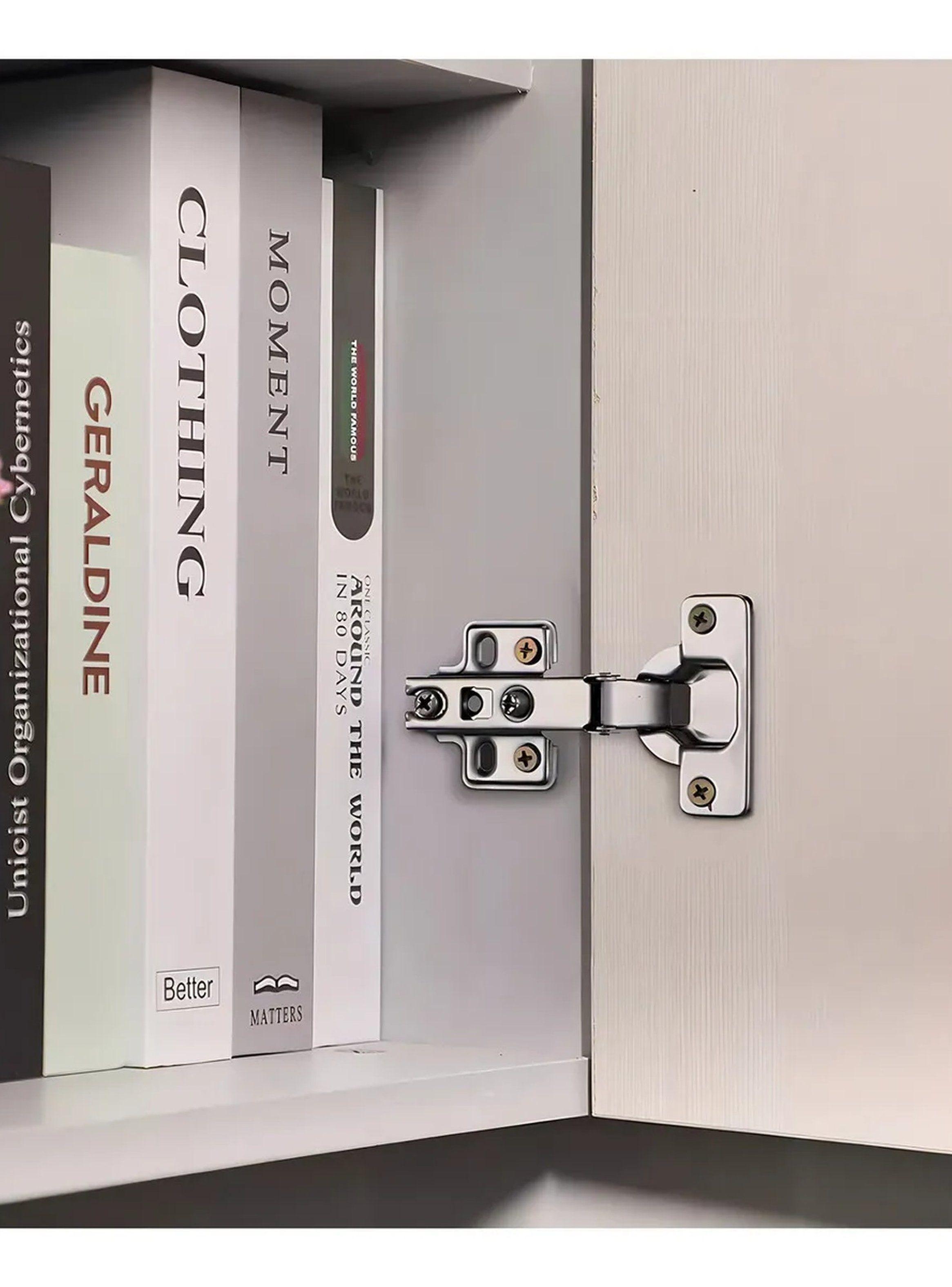 Bisagras Para Puertas Armario Acero Inoxidable 60 Unidades-8