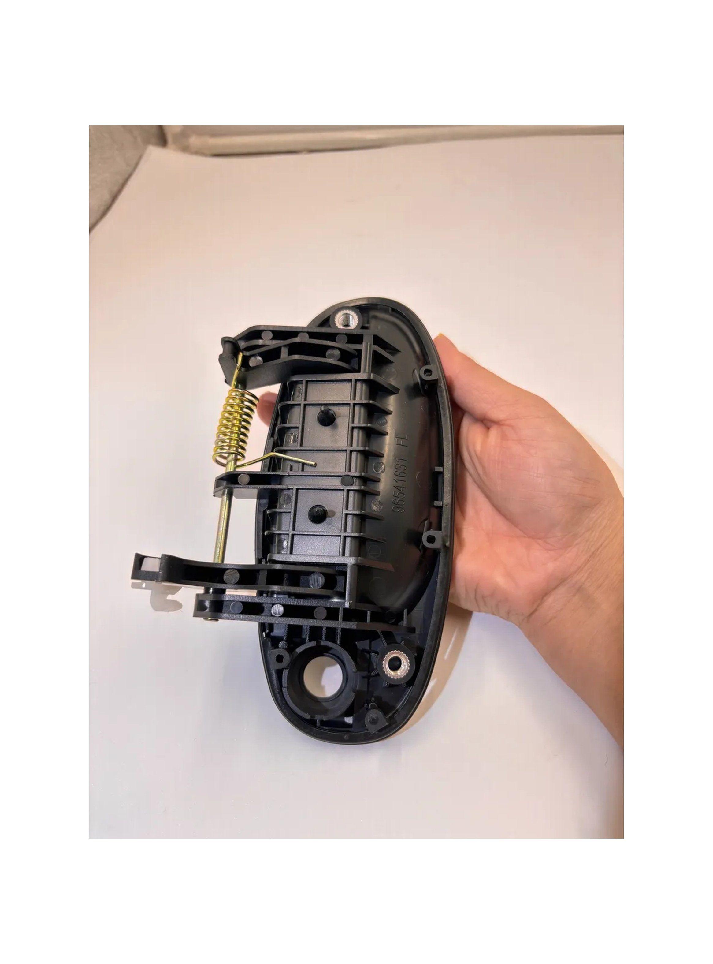 Manilla Exterior Puerta Automóvil Negro Compatible-6