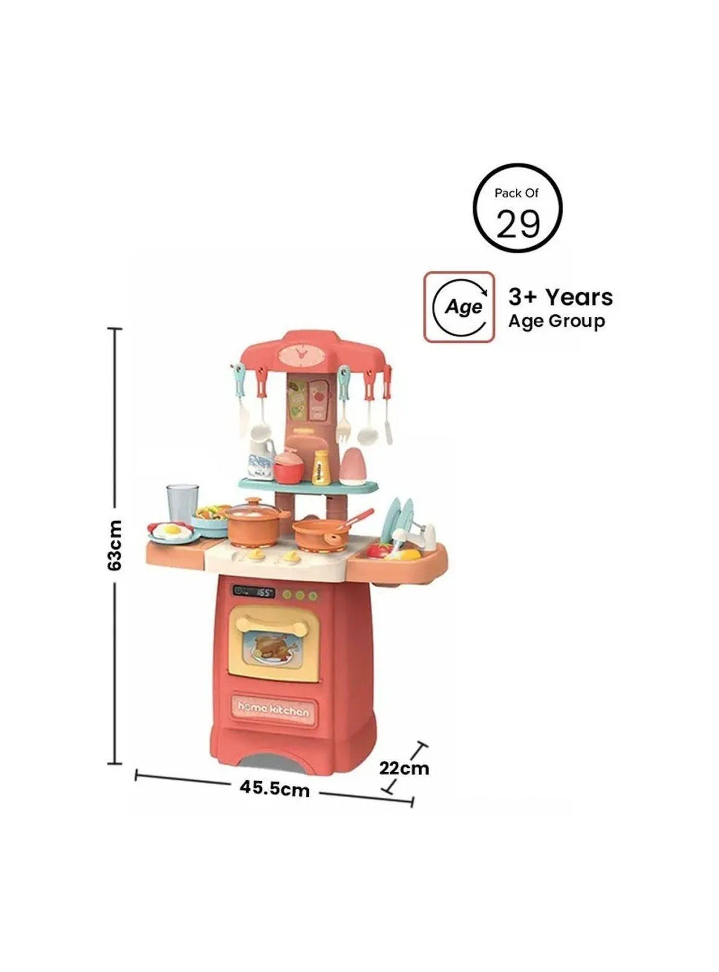 Set de Cocina Infantil con Accesorios Plásticos Edad 3+ Años-1