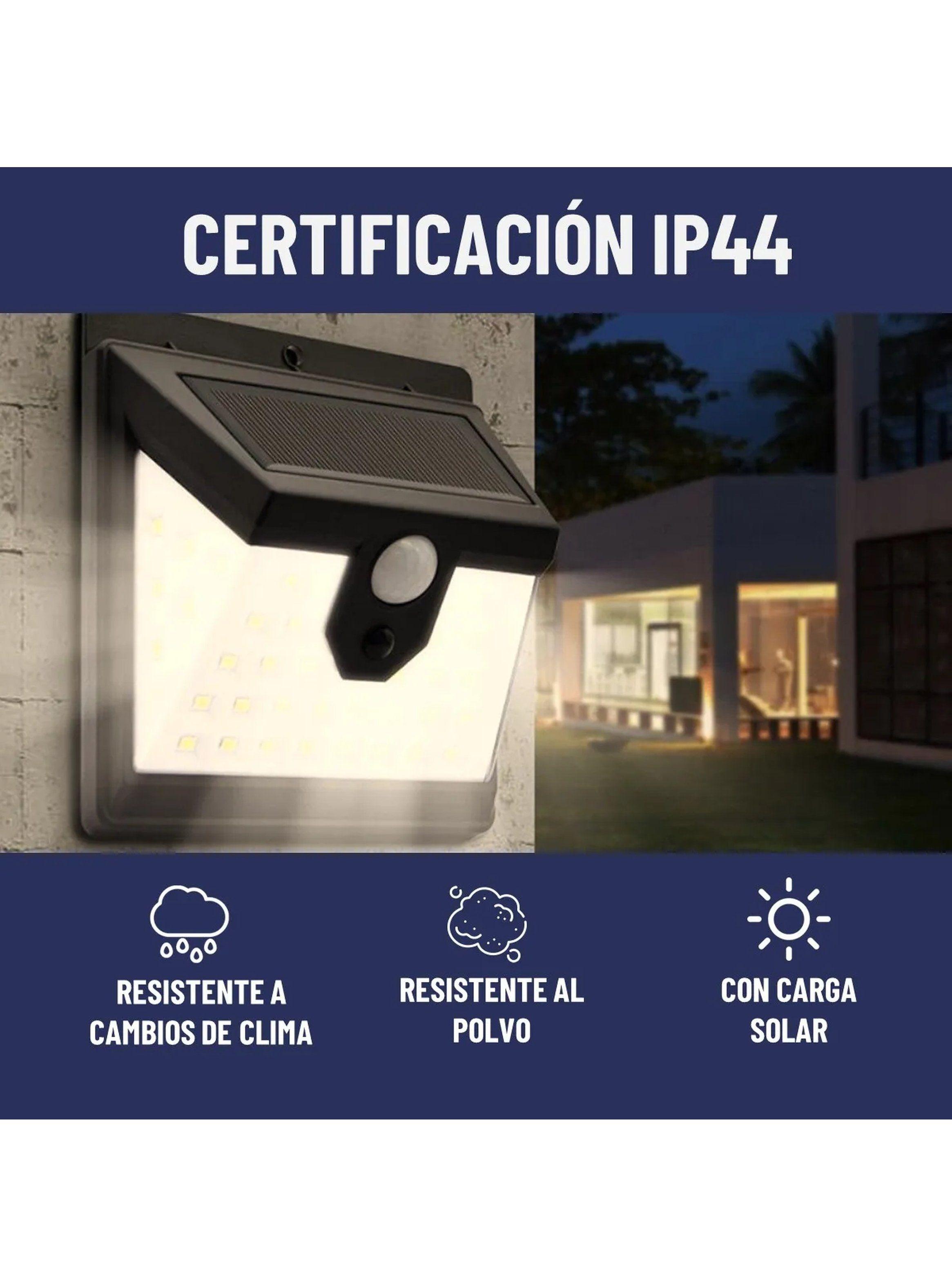 Lámpara Solar LED Exterior IP44 Con Sensor de Movimiento-1