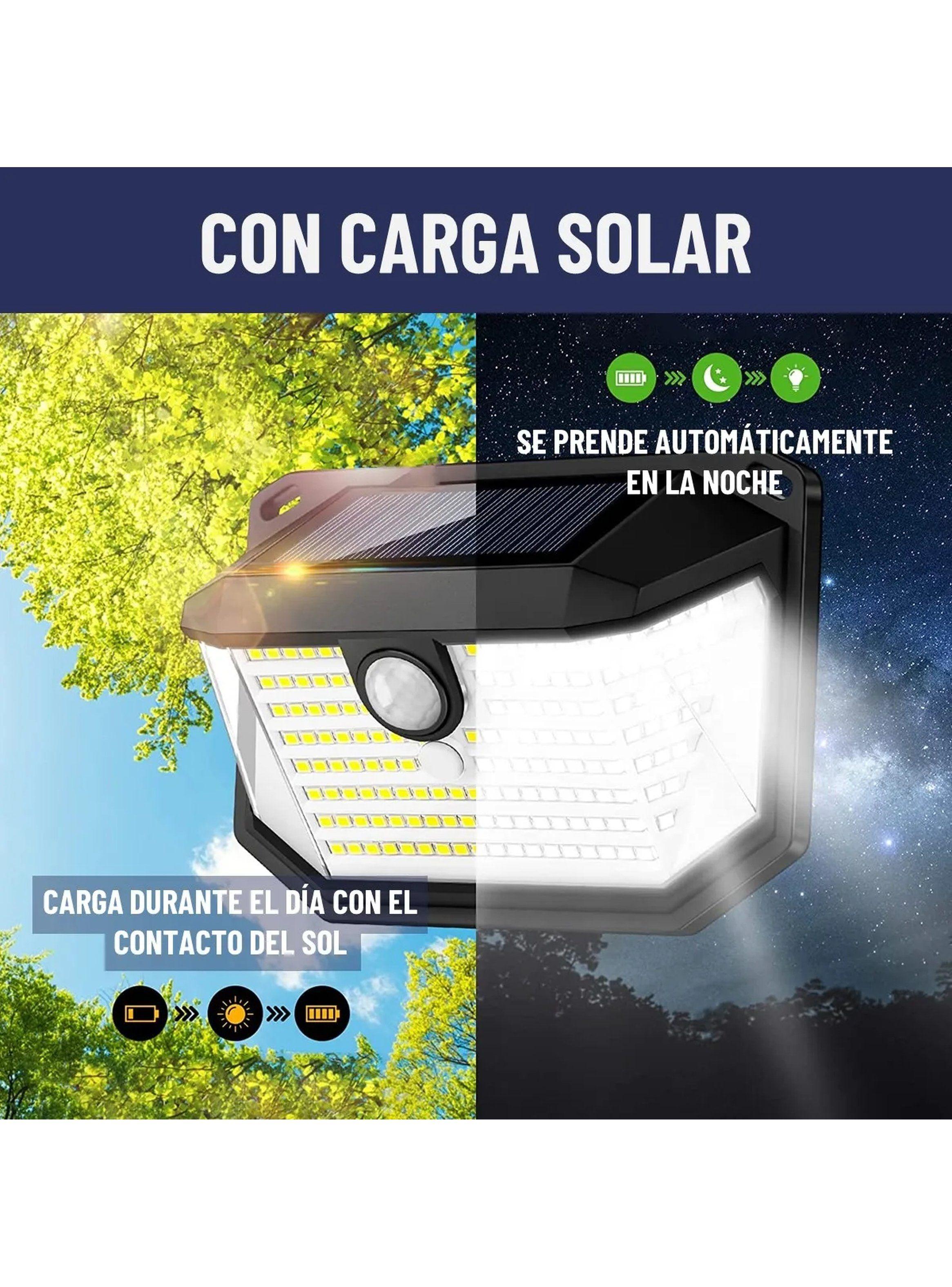 Lámpara Solar LED Exterior IP44 Con Sensor de Movimiento-5