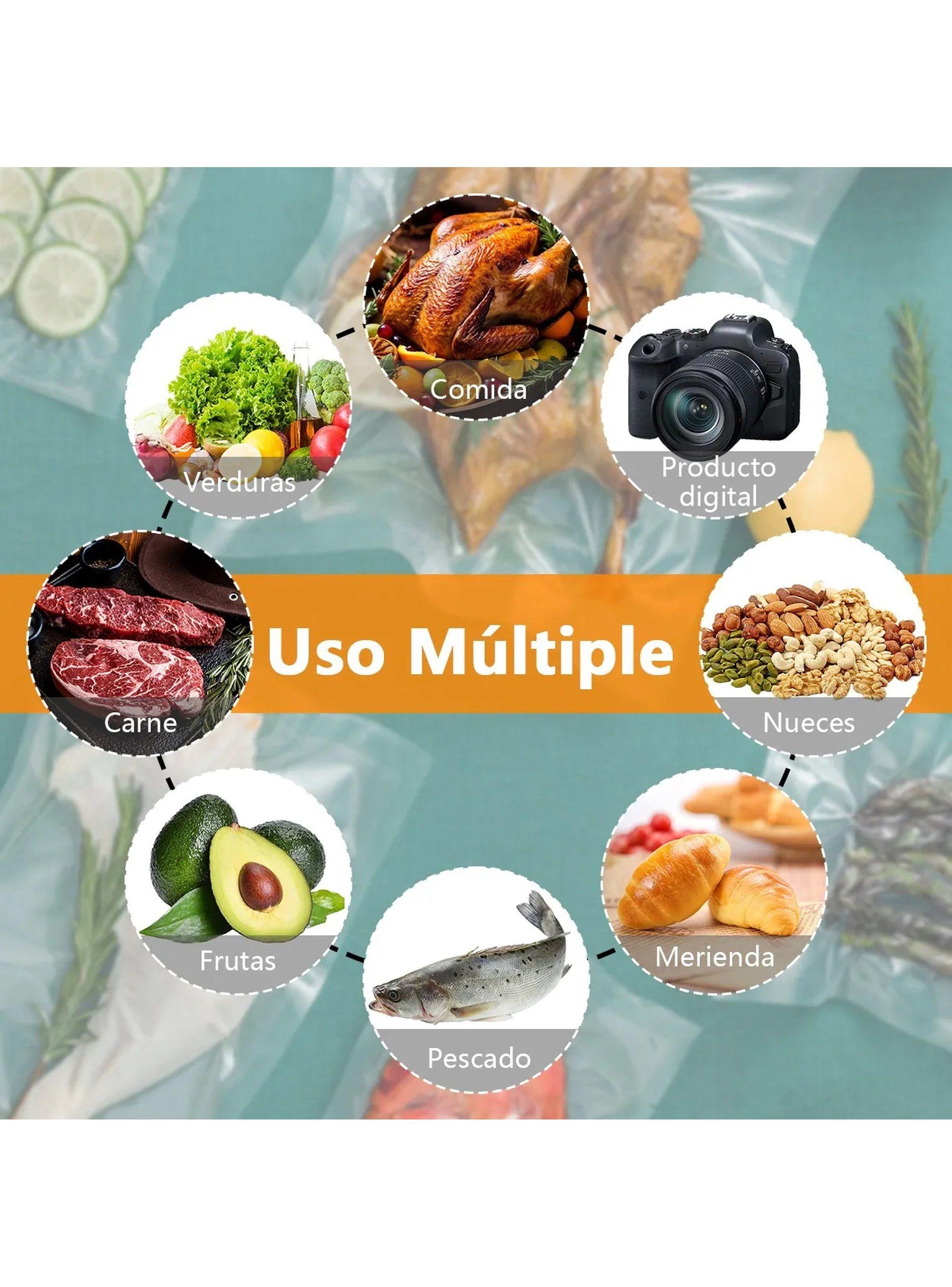 Bolsas de Vacío para Alimentos 25x20 cm Pack de 100 | Conservación y Frescura-8