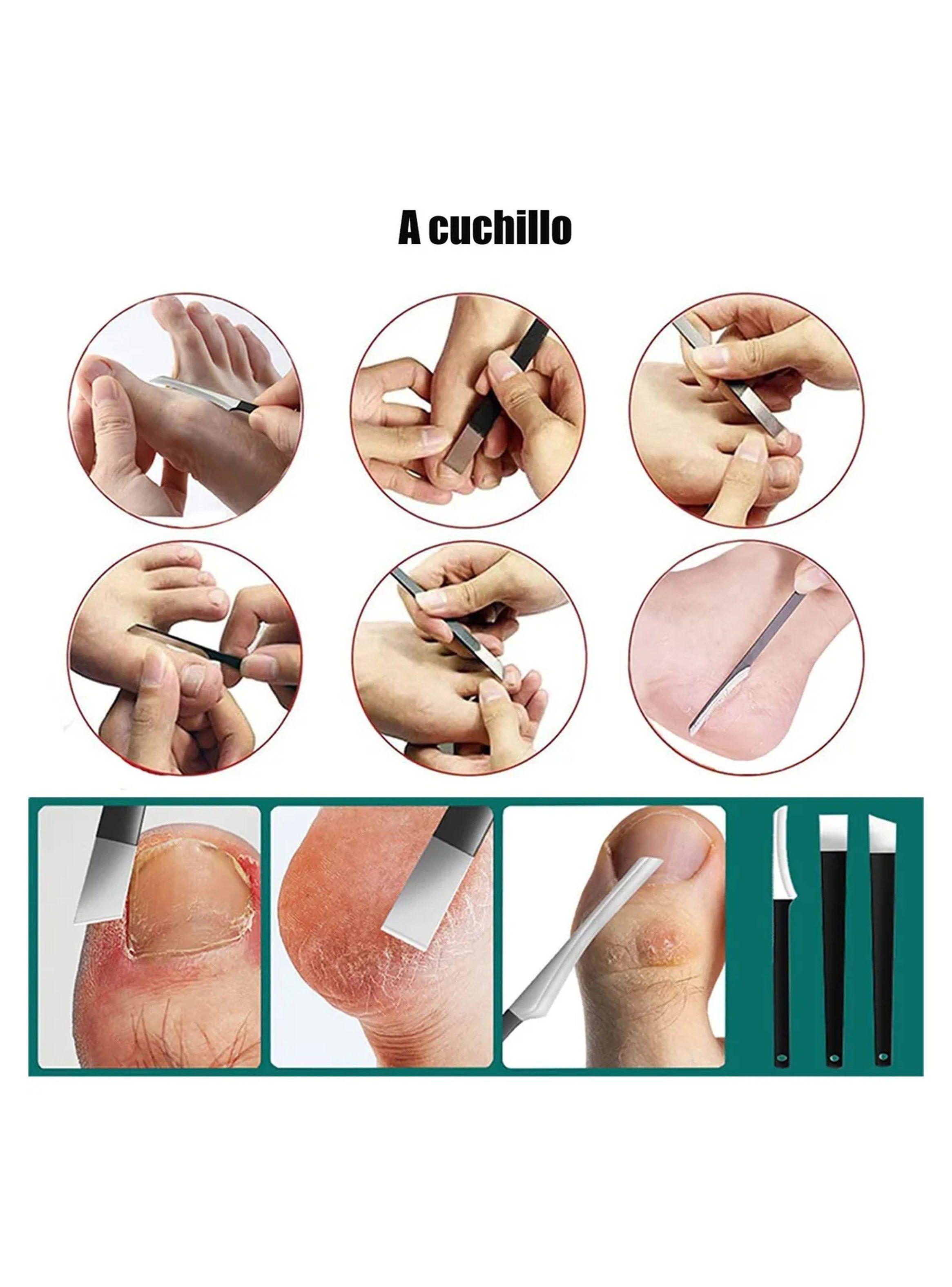 Set de Cuidado de Uñas Kit Profesional 18 Piezas Acero Inoxidable-4
