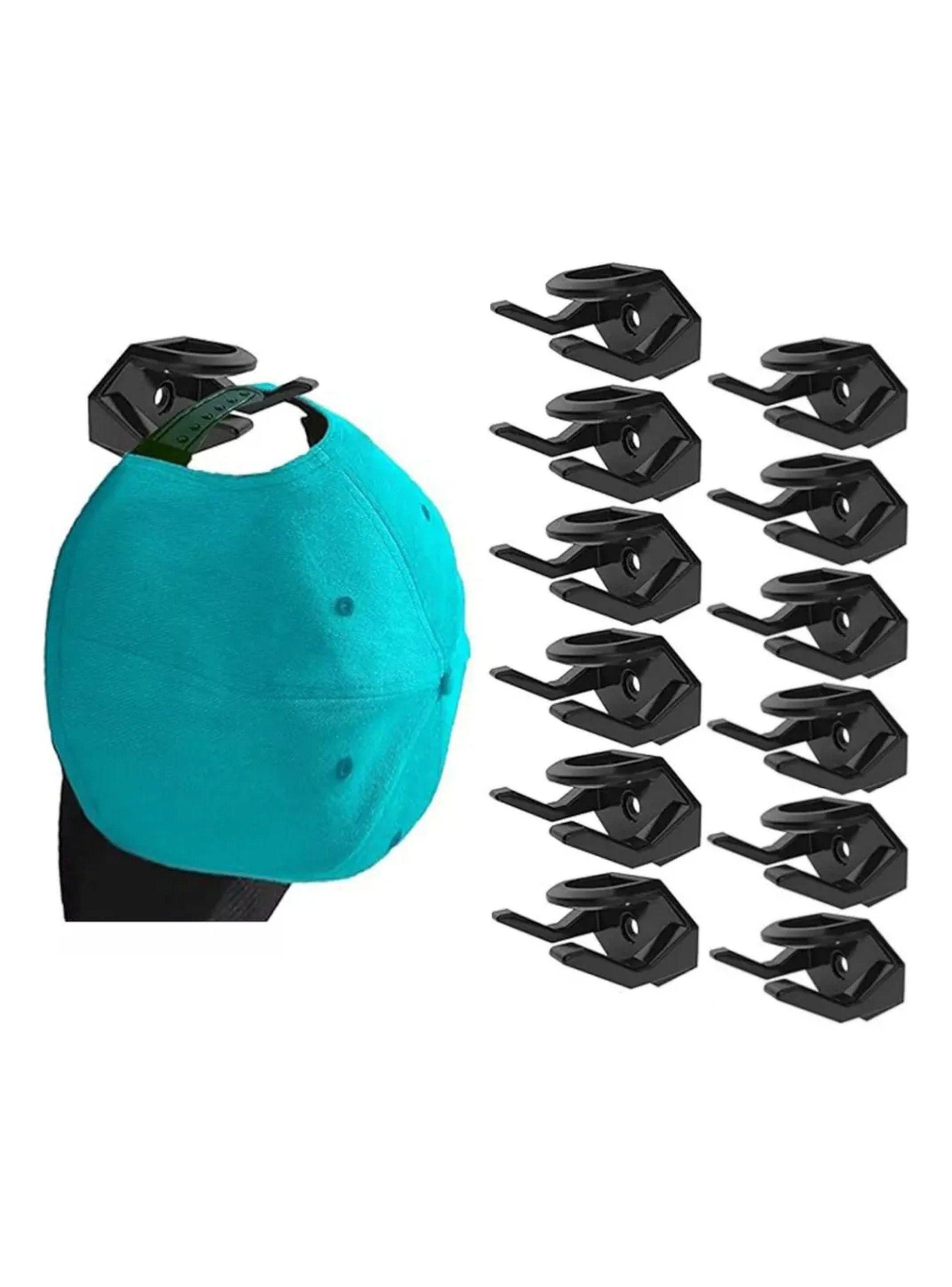 Ganchos para Sombreros Adhesivos y Atornillables Dual Uso 12 Piezas-0