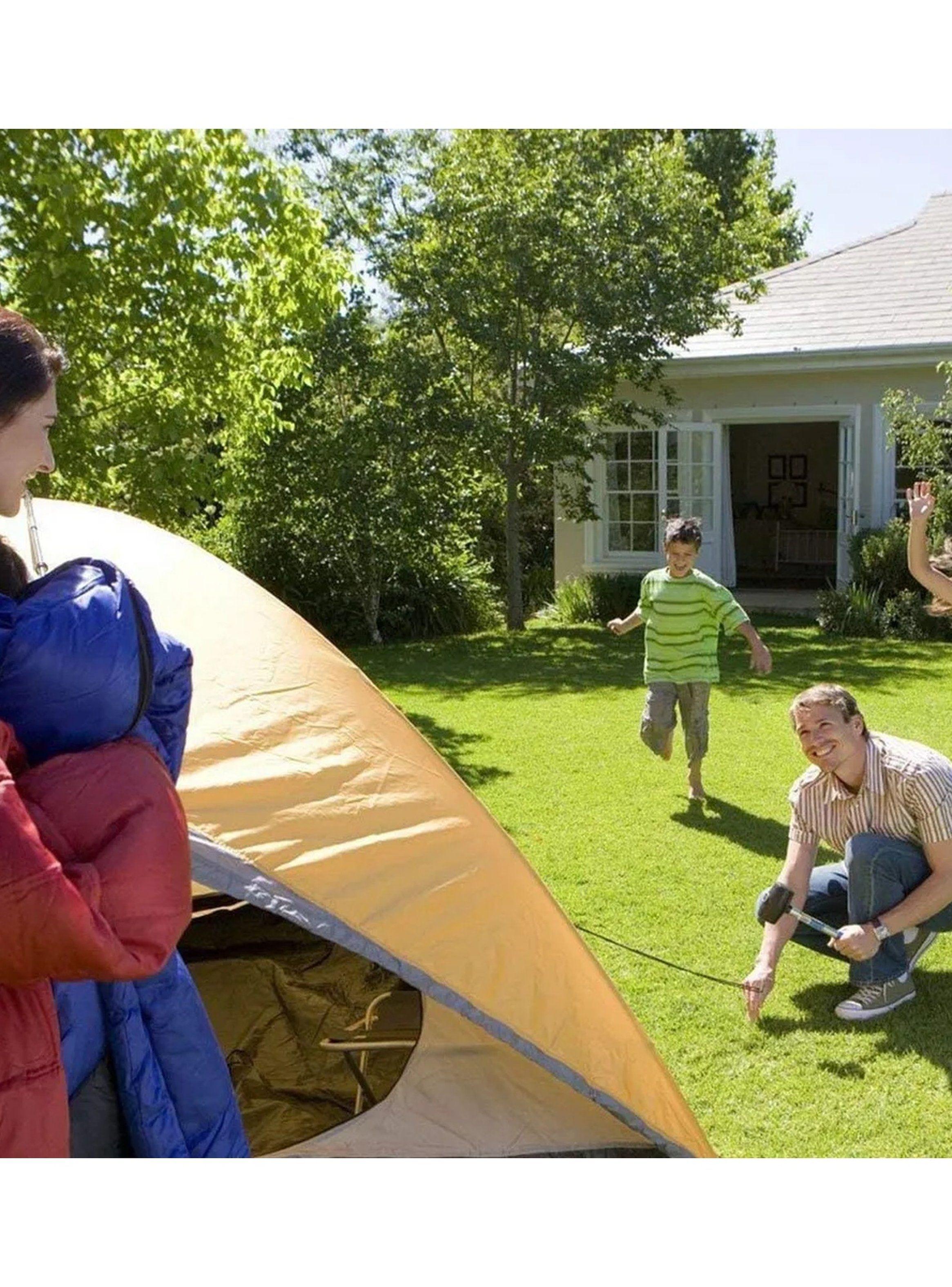 Estacas de Tienda de Campaña Acero Inoxidable Resistentes 30cm-7