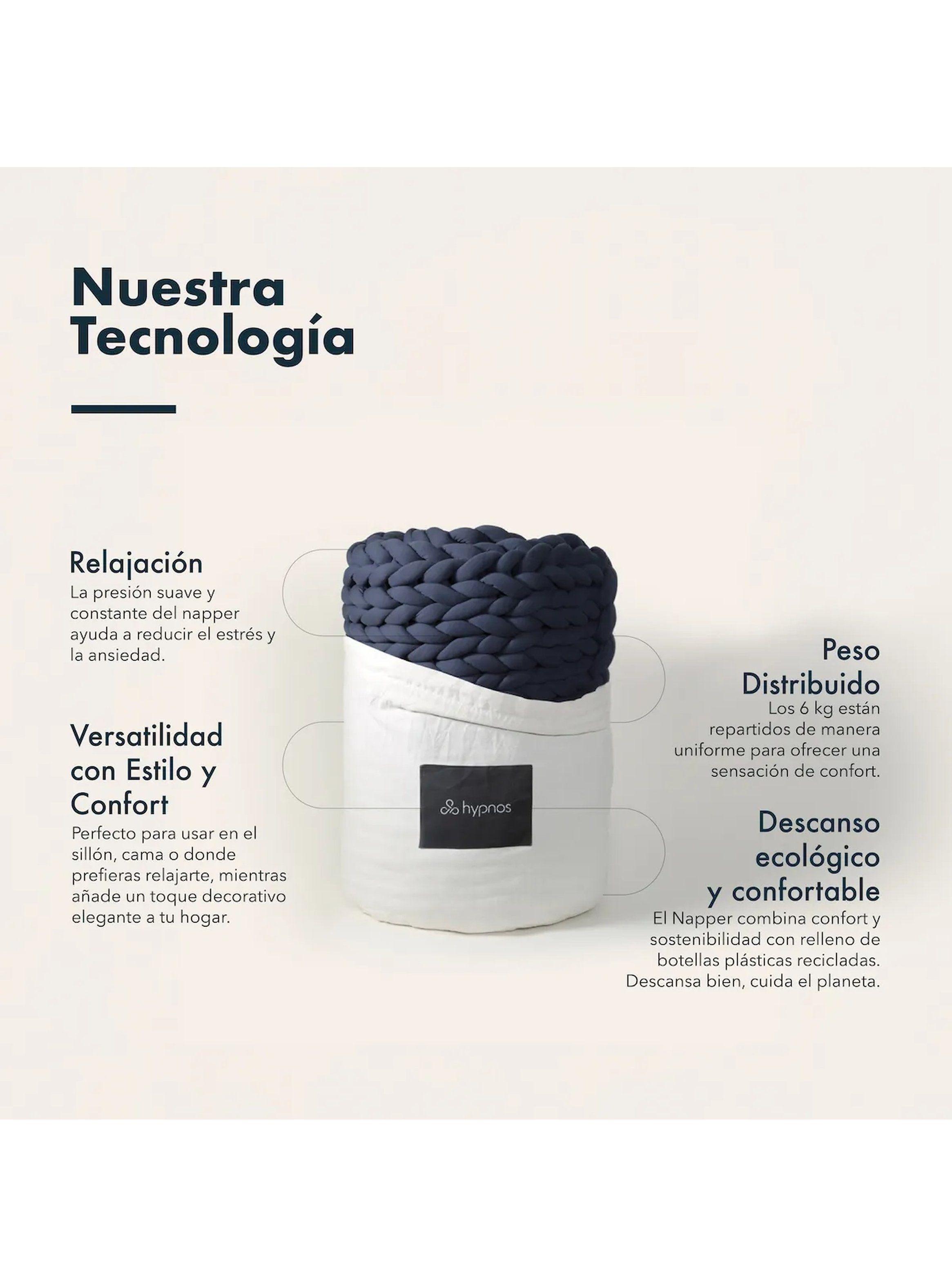Manta Tejida Gruesa Algodón Gris Claro-4