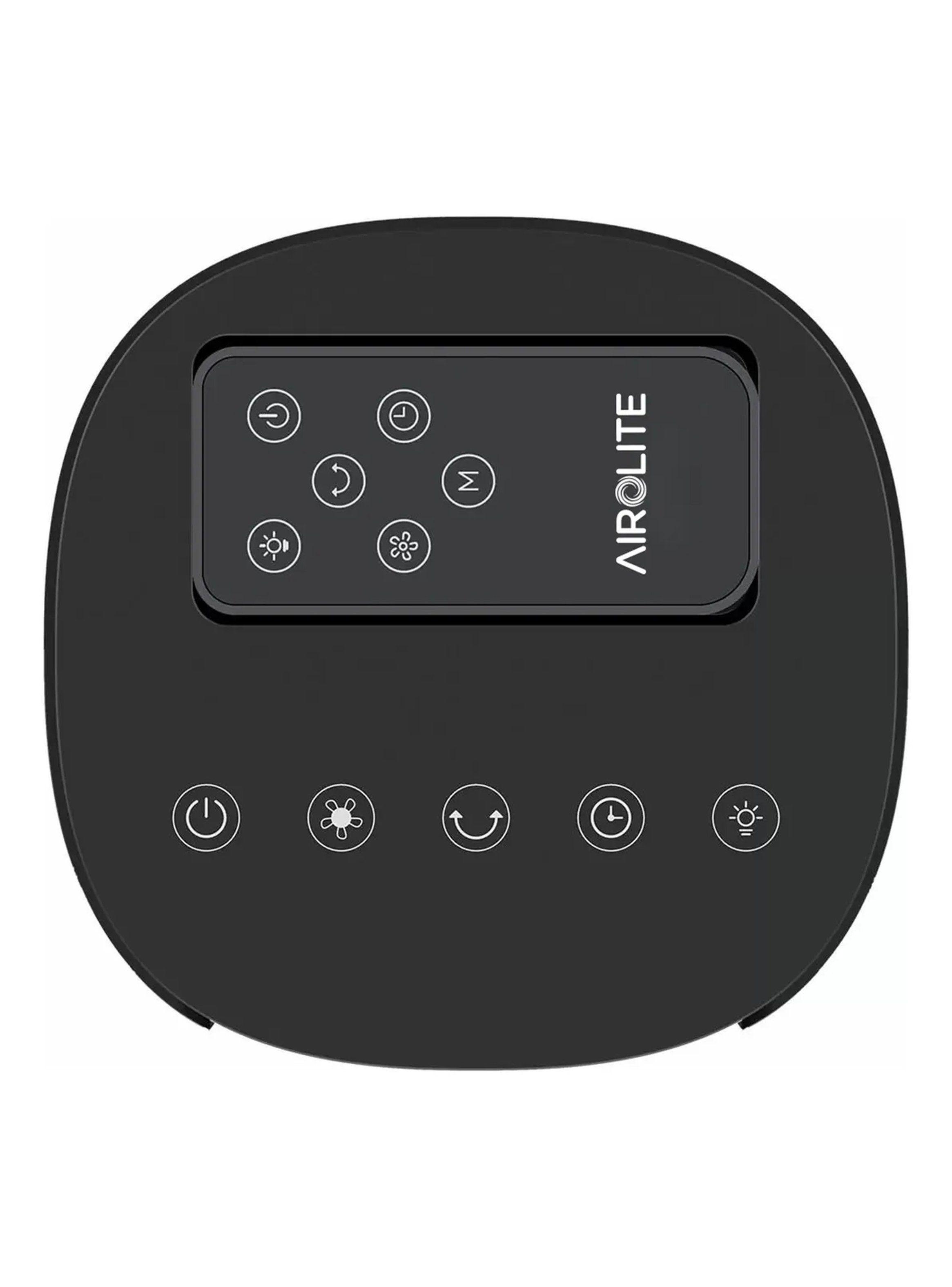 Ventilador Torre Silencioso Ajustable Control Remoto Negro-1