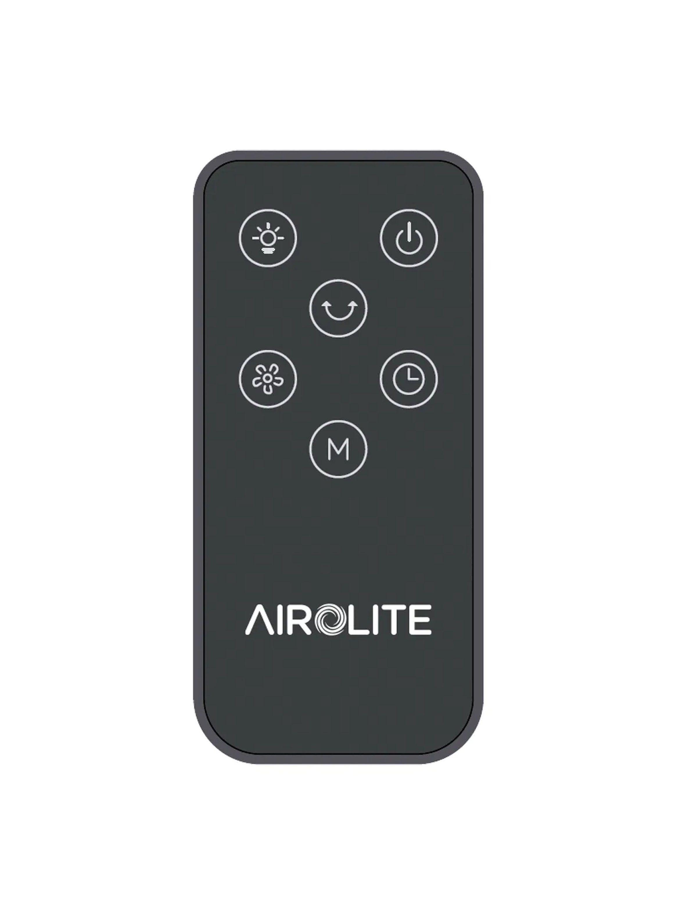 Ventilador Torre Silencioso Ajustable Control Remoto Negro-2