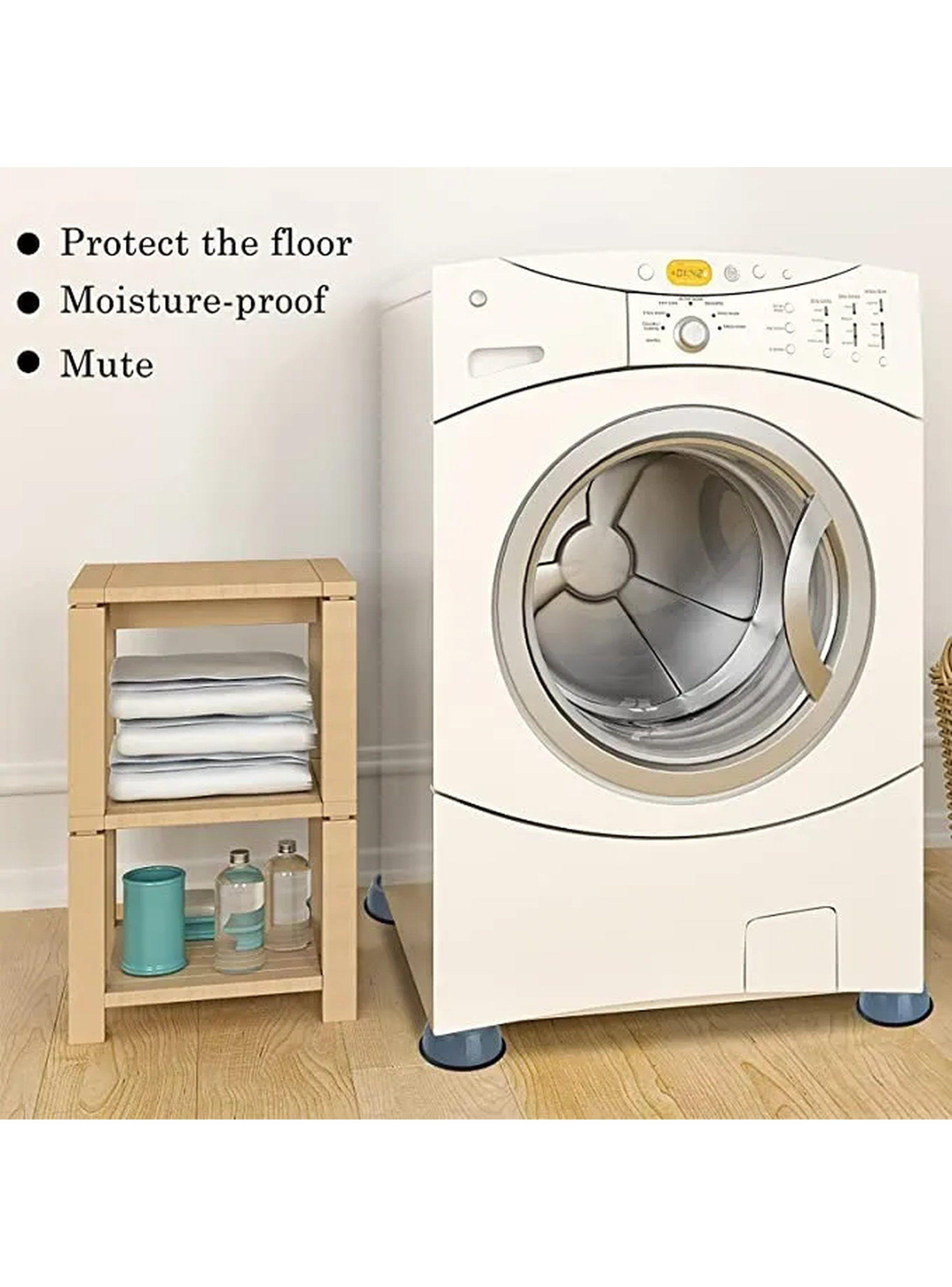 Soportes Antivibración para Lavadora 8 Piezas Base de Goma Gray-5