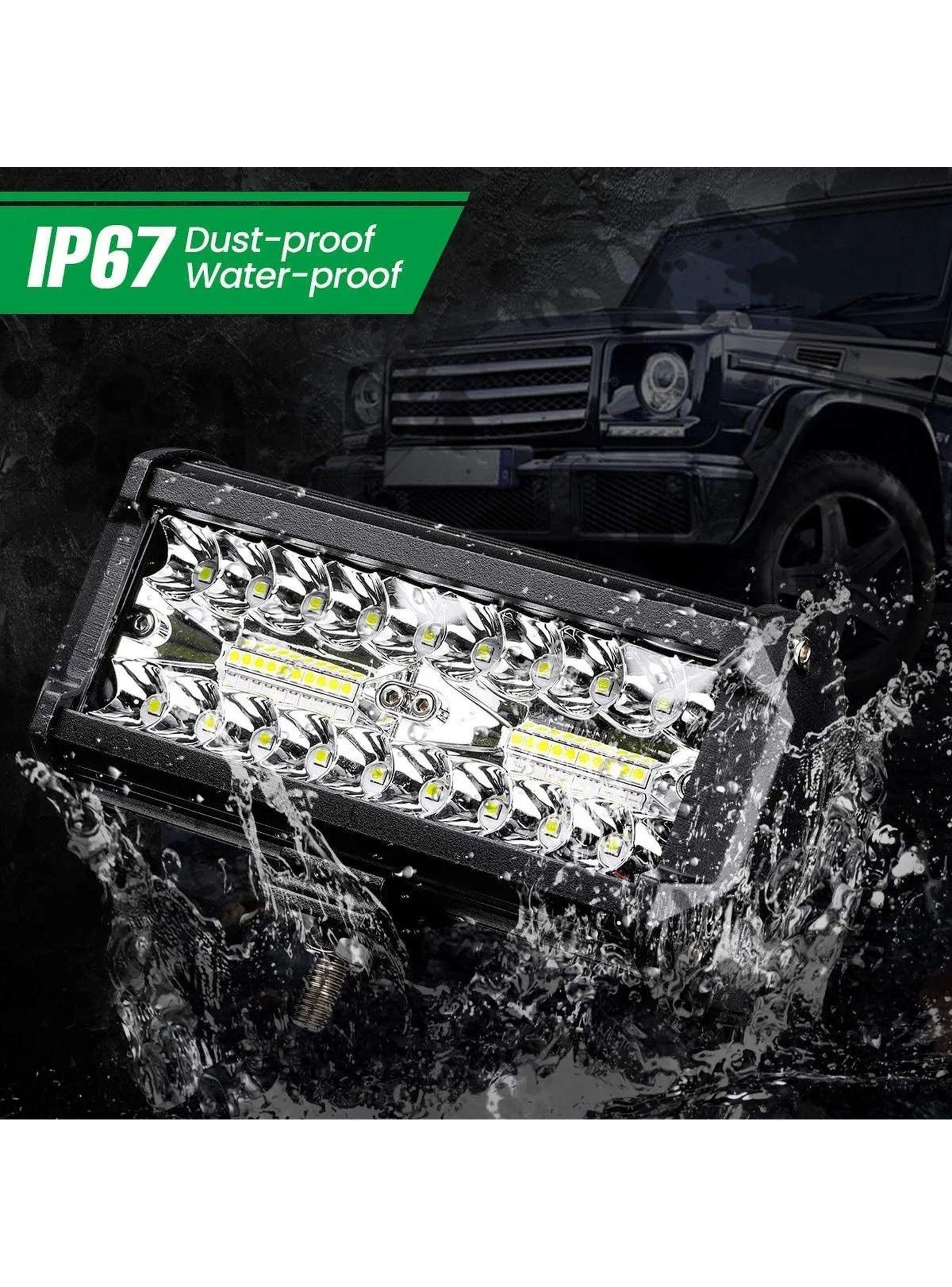 Luz LED para Auto 160 mm Combo Spot y Flood Beam-4