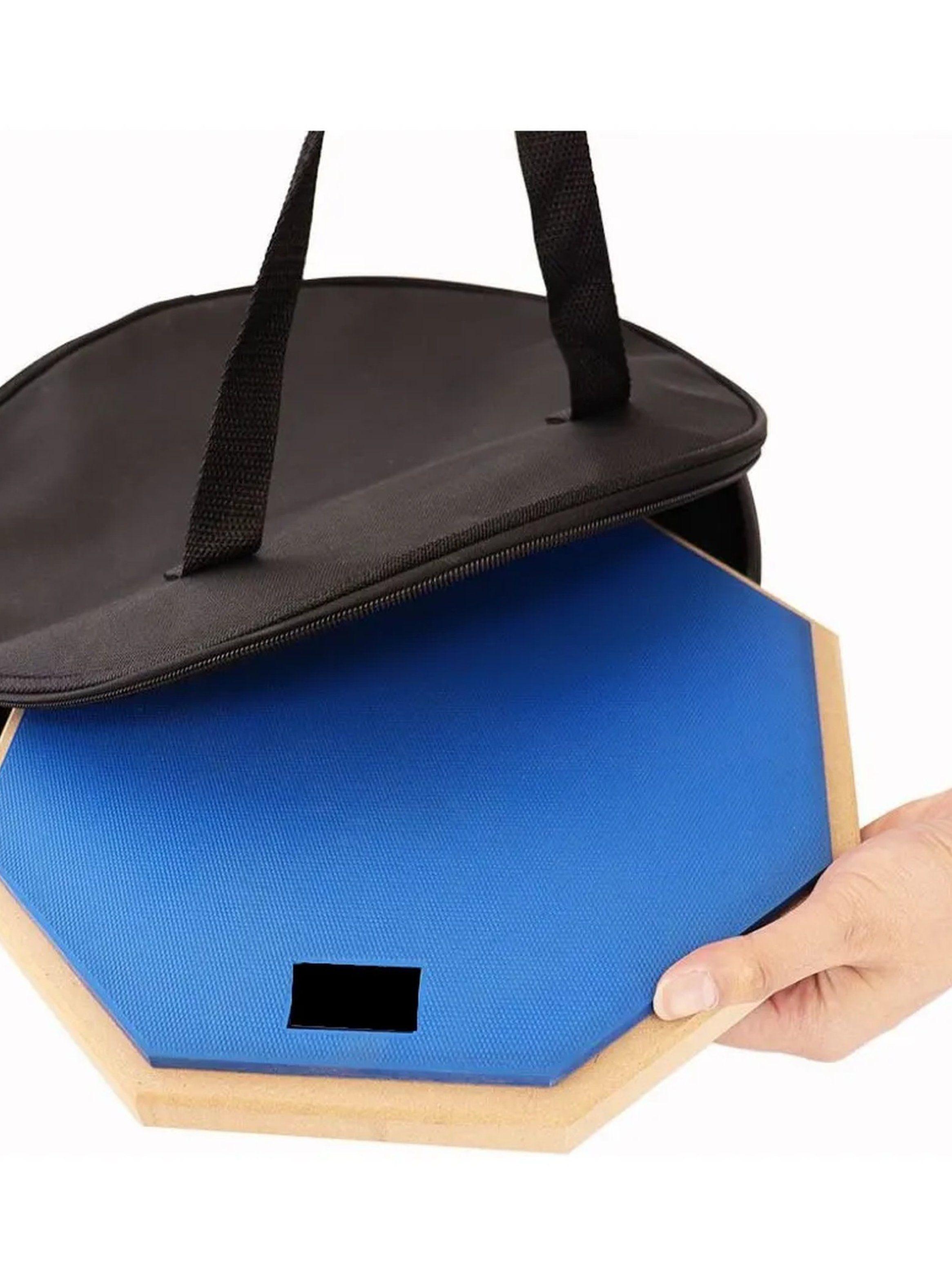 Pad de Práctica de Batería con Palillos y Funda-5