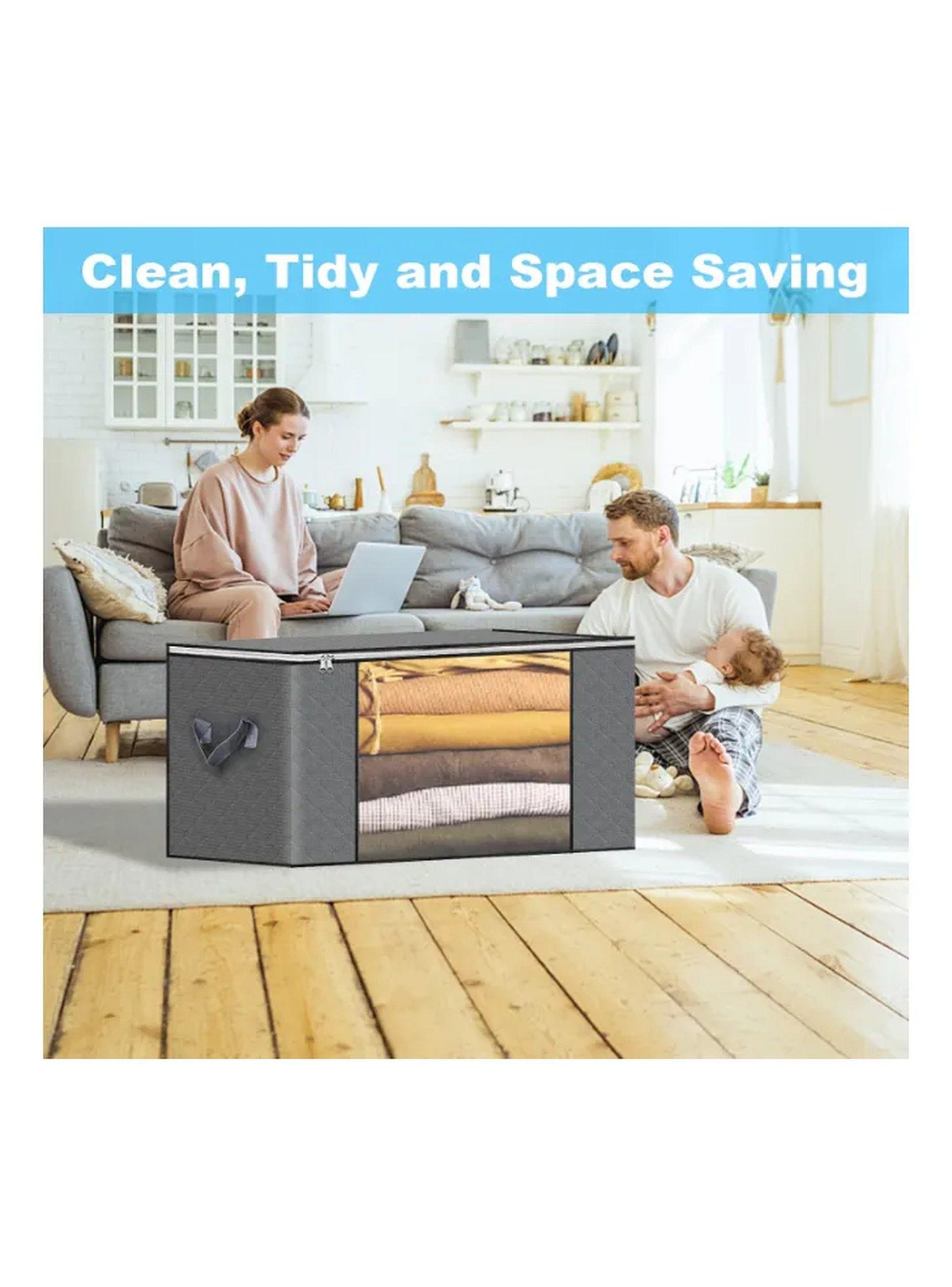 Organizador de Ropa con Cremallera 6 Piezas Tela Resistente-7