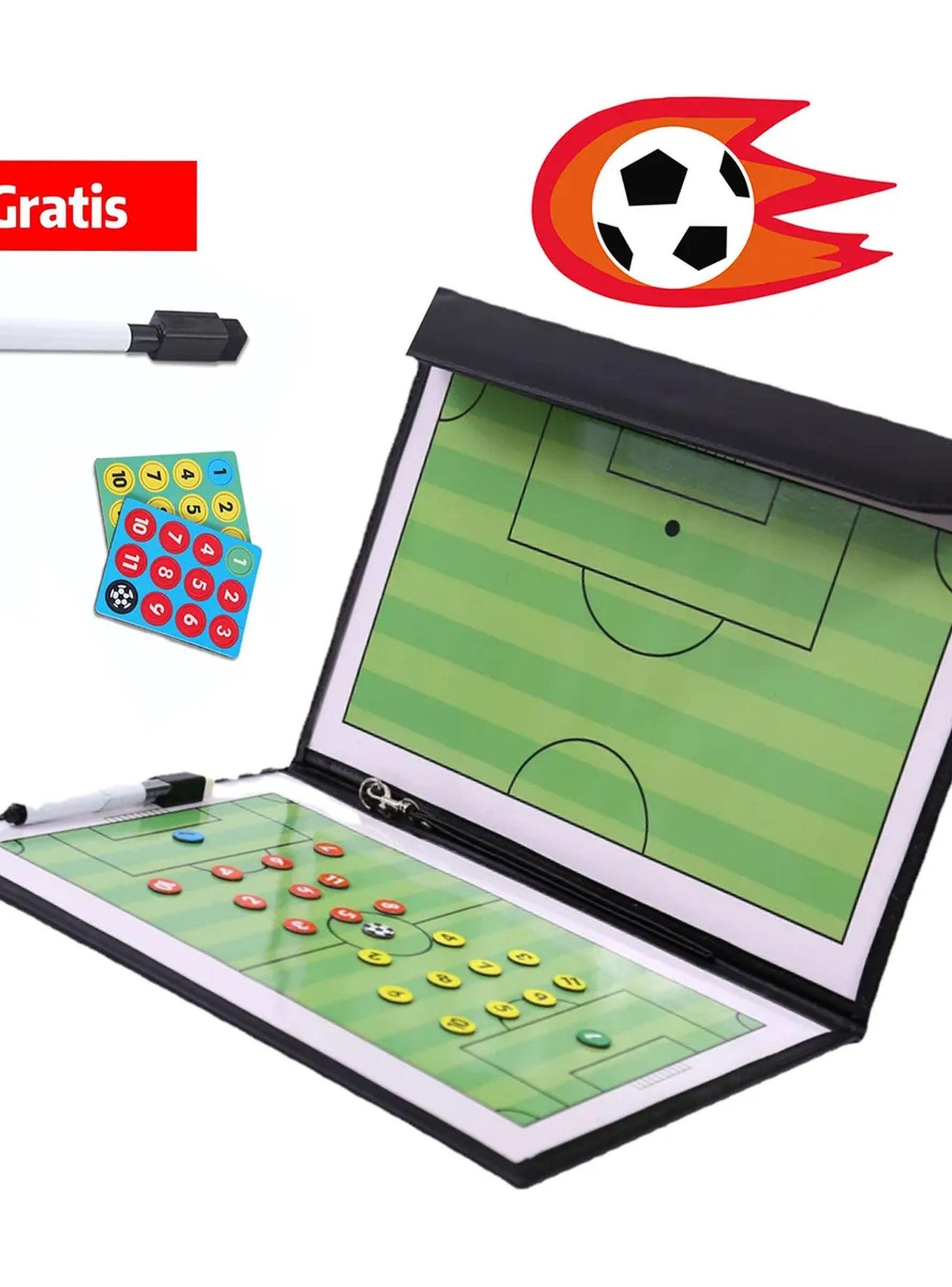 Pizarra Táctica de Fútbol Magnética Doble Cara 24.5x54 cm-2
