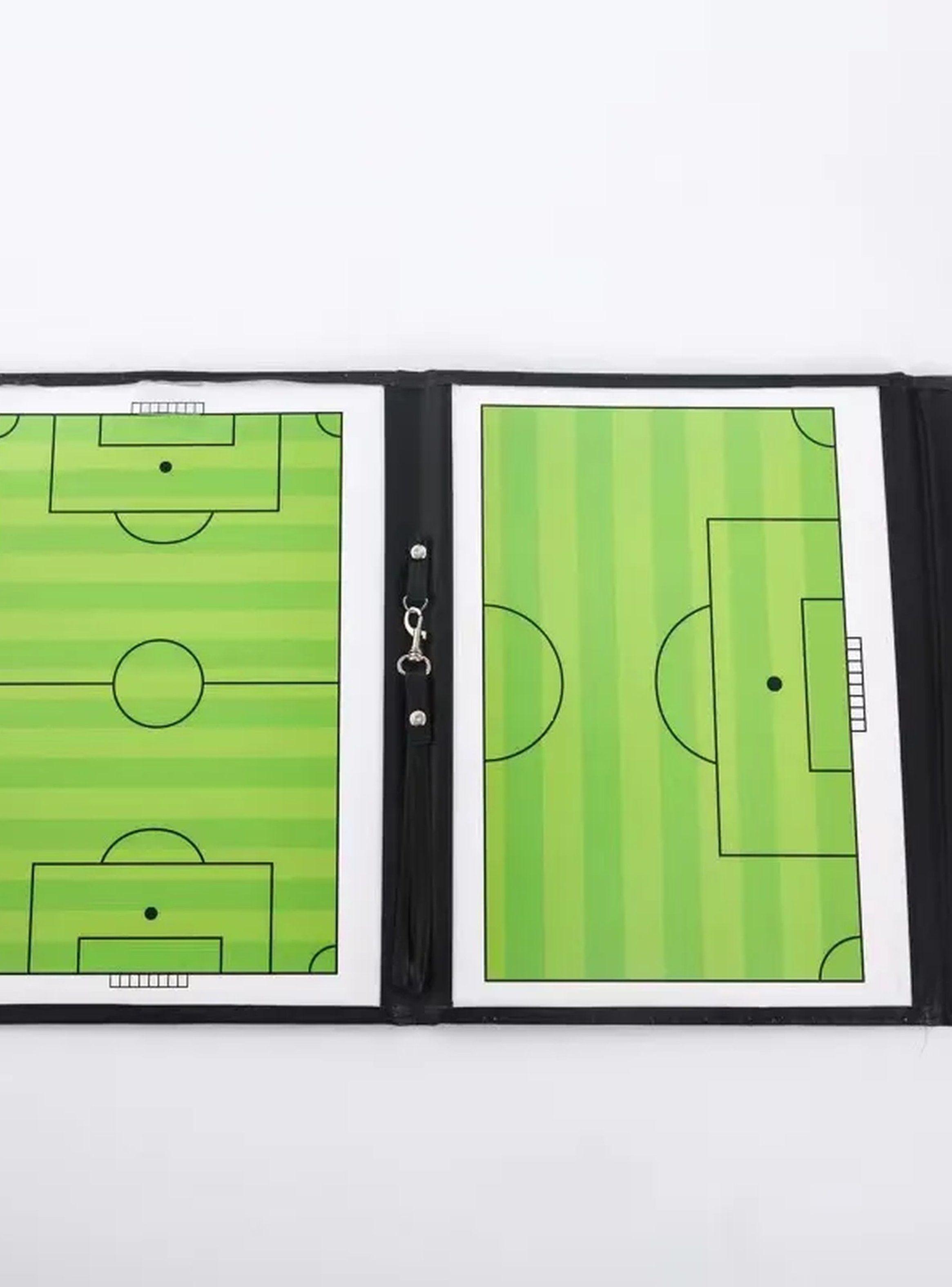 Pizarra Táctica de Fútbol Magnética Doble Cara 24.5x54 cm-3