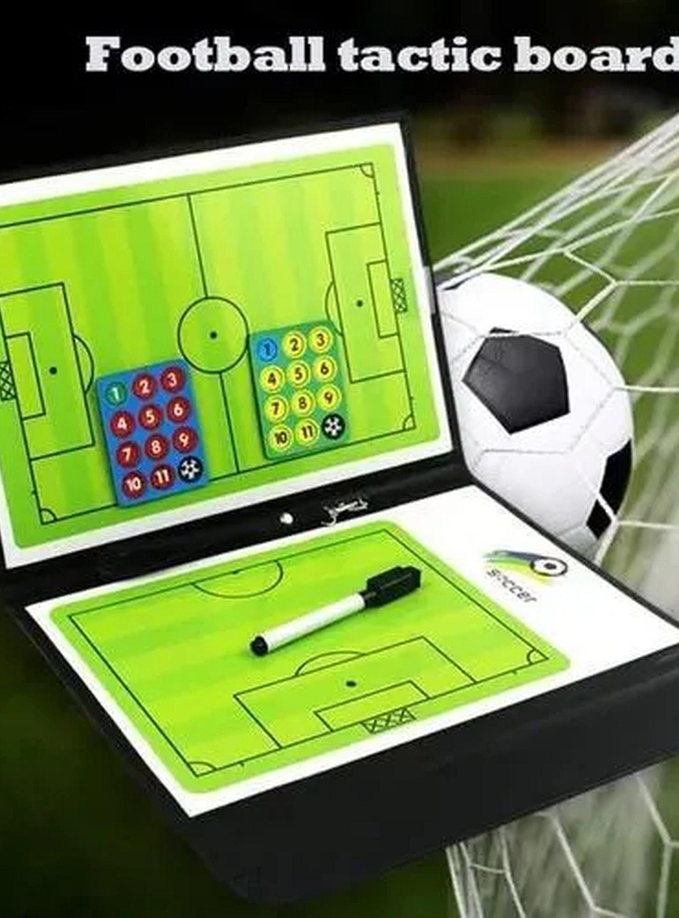 Pizarra Táctica de Fútbol Magnética Doble Cara 24.5x54 cm-4