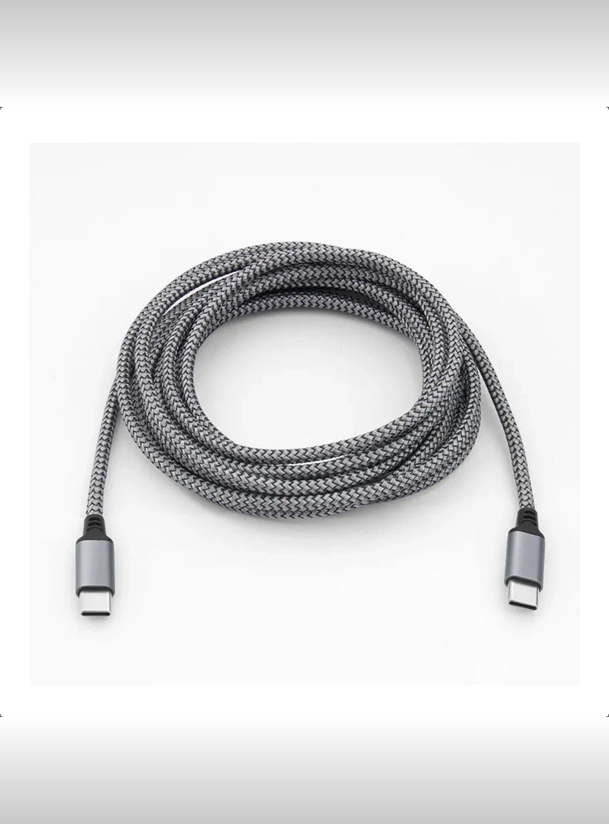 Cable USB-C a USB-C Carga Rápida 60W Trenzado-4