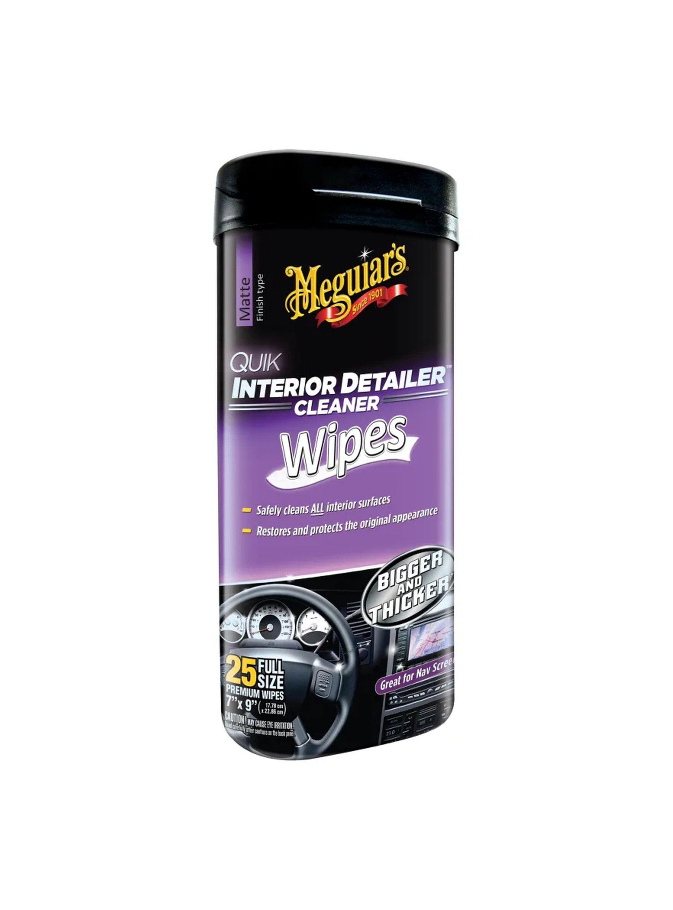 Toallitas Para Limpieza Interior Automóvil Matte 25 Unidades-0