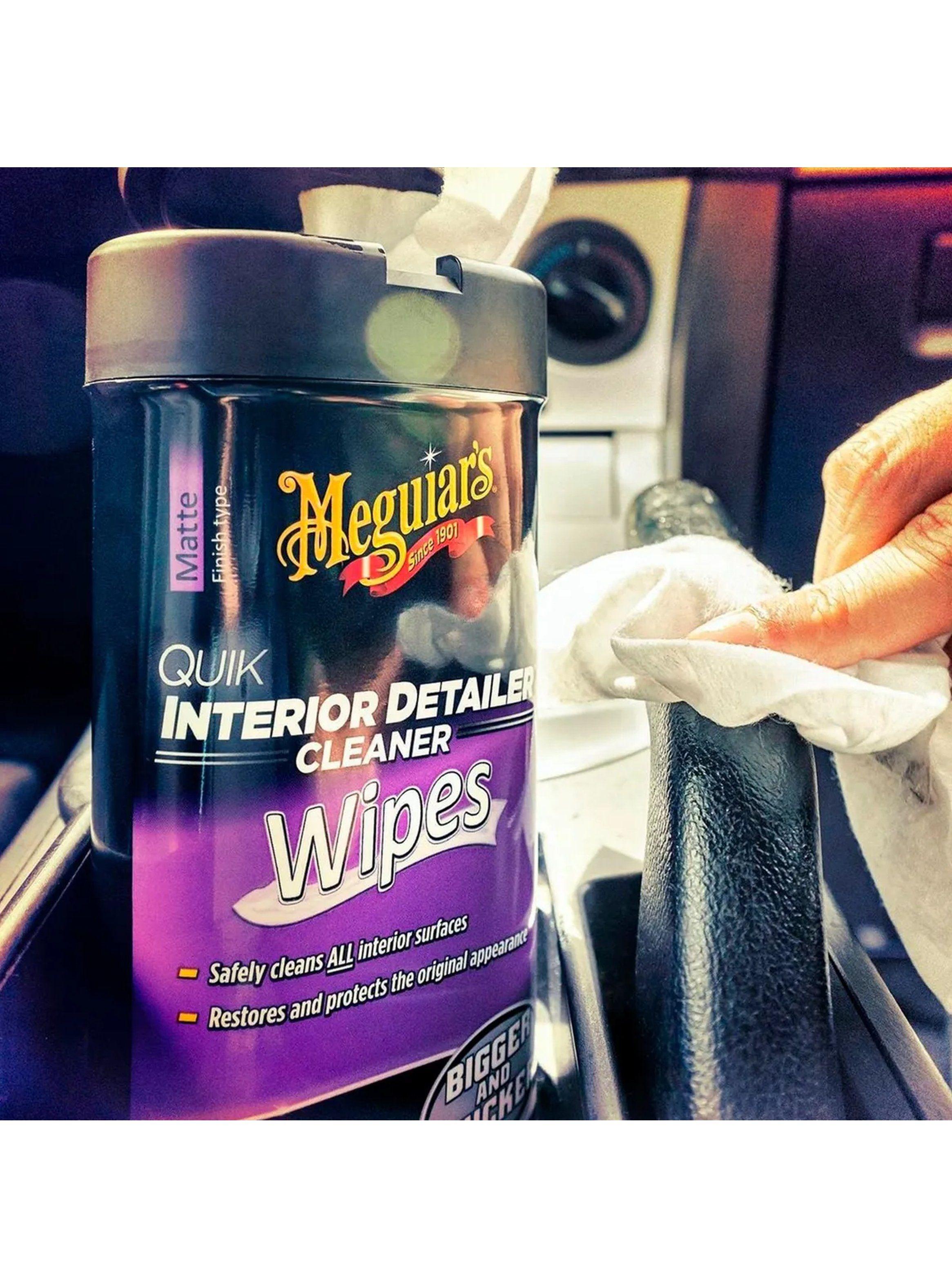 Toallitas Para Limpieza Interior Automóvil Matte 25 Unidades-1