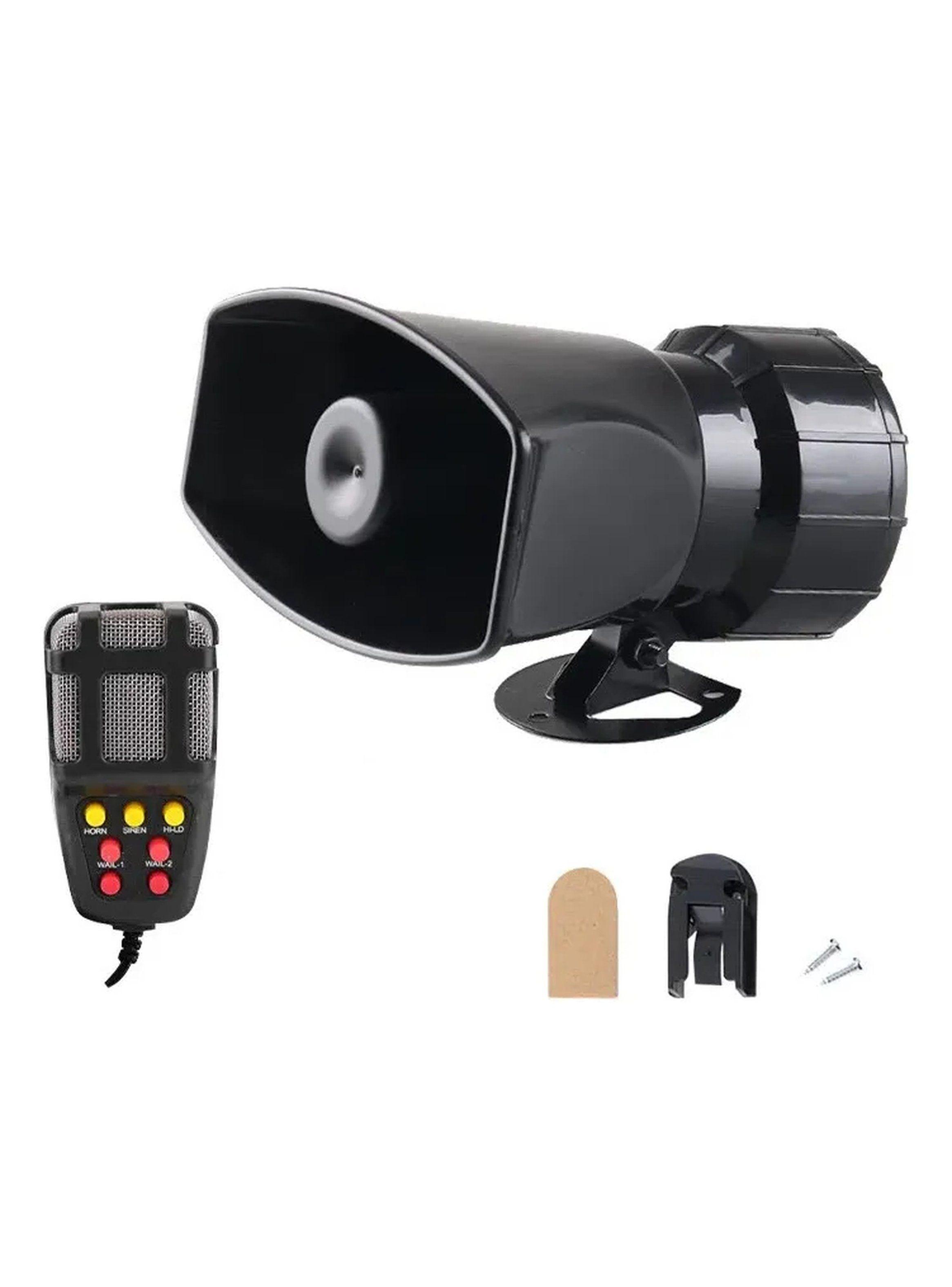 Altavoz Sirena para Vehículo 12V 100W 7 Tonos 115-120dB-1