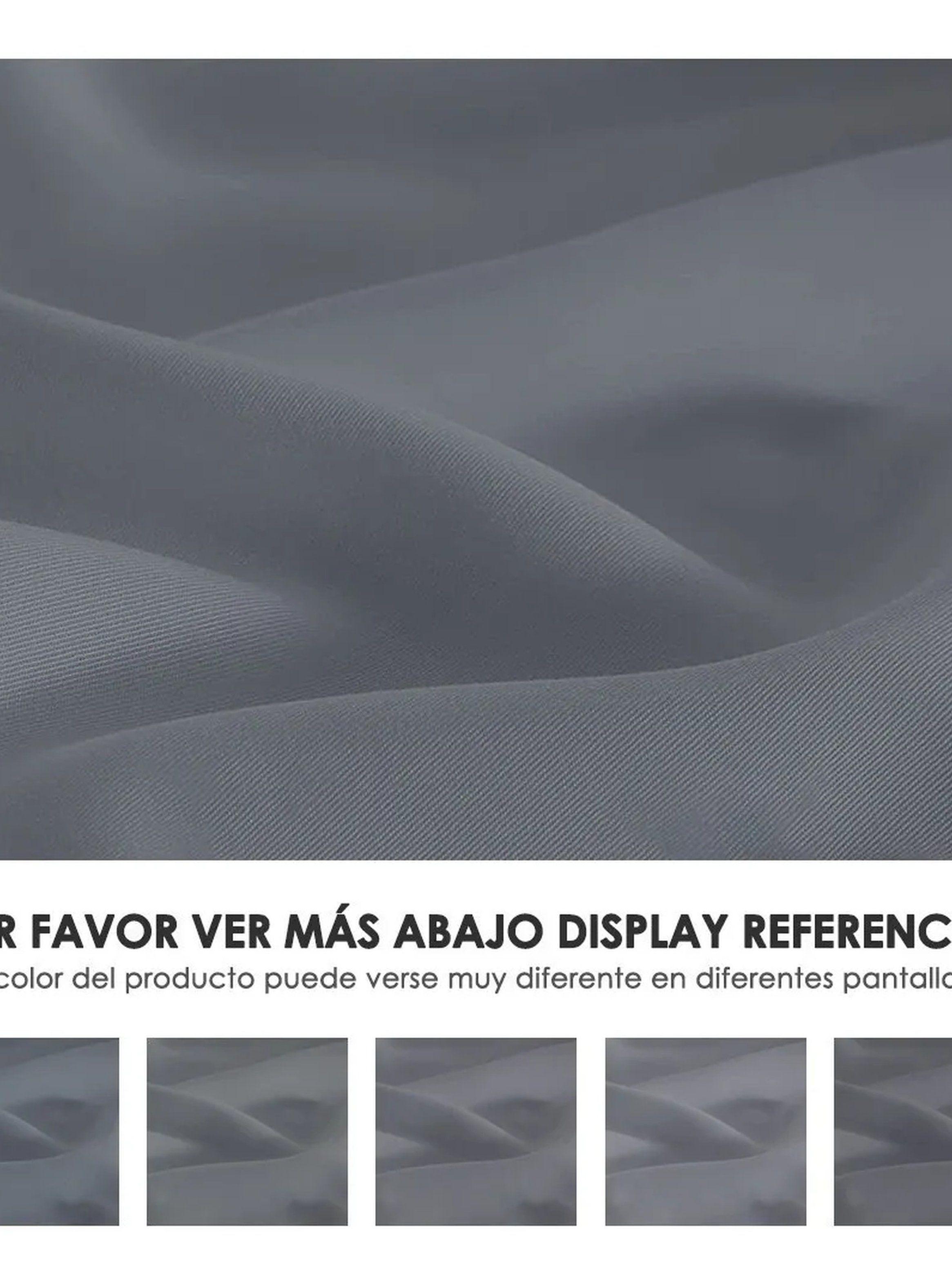 Funda de Almohada Microfibra Hipoalergénica Gris-2