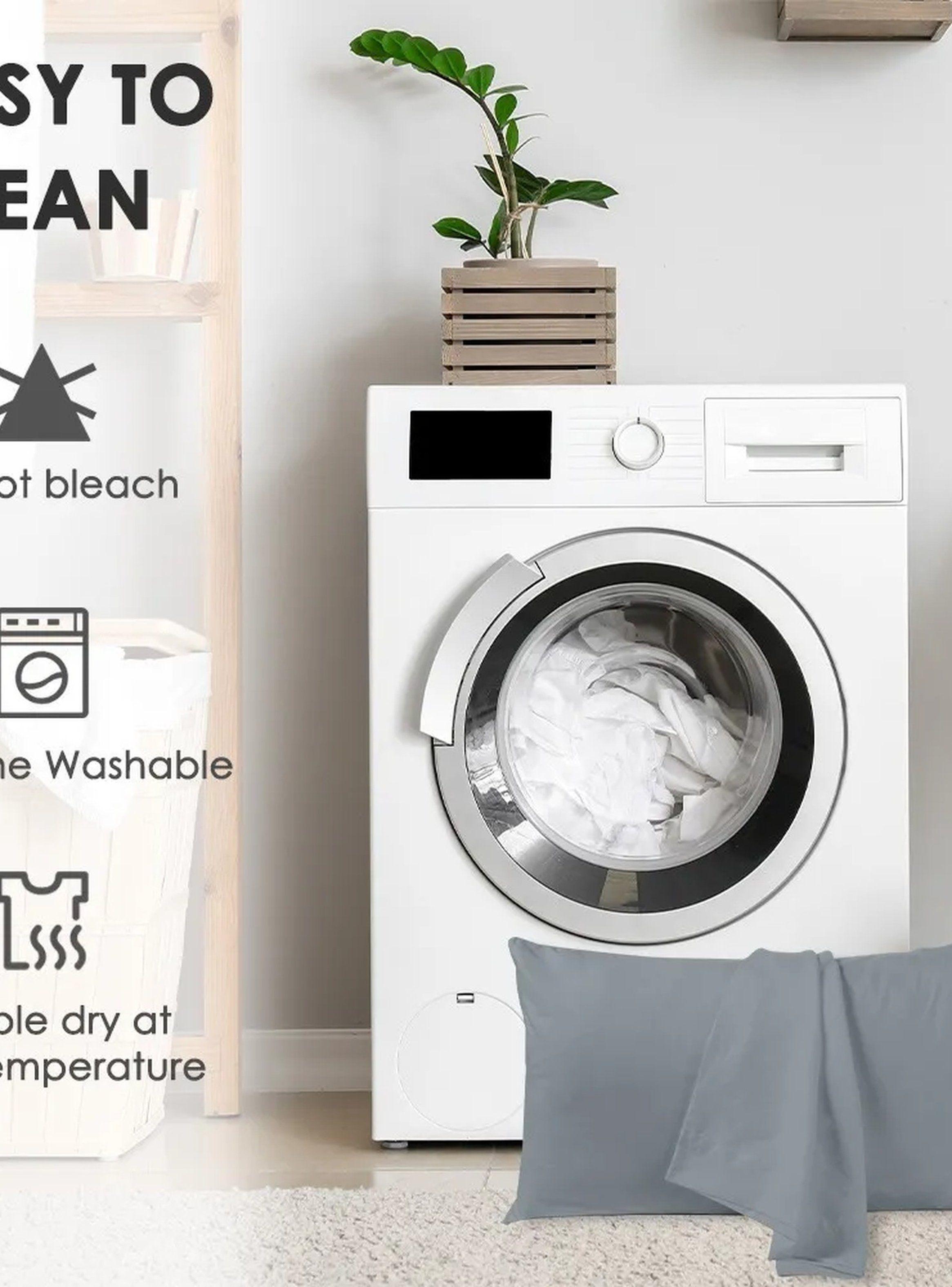 Funda de Almohada Microfibra Hipoalergénica Gris-6