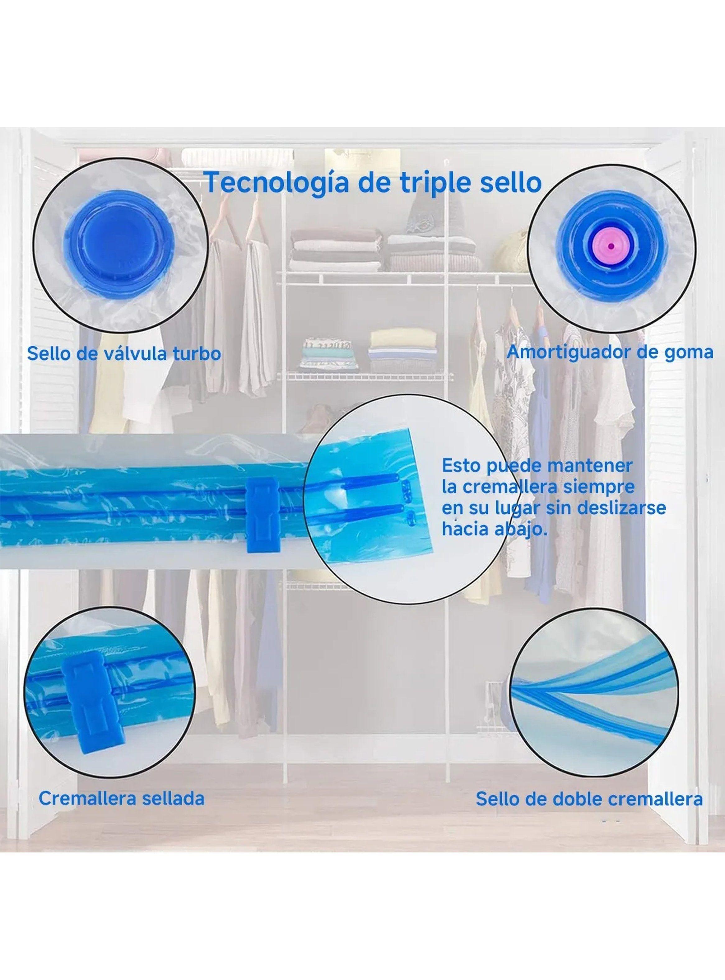 Bolsas de Almacenamiento al Vacío Varias Dimensiones con Bomba Eléctrica-4