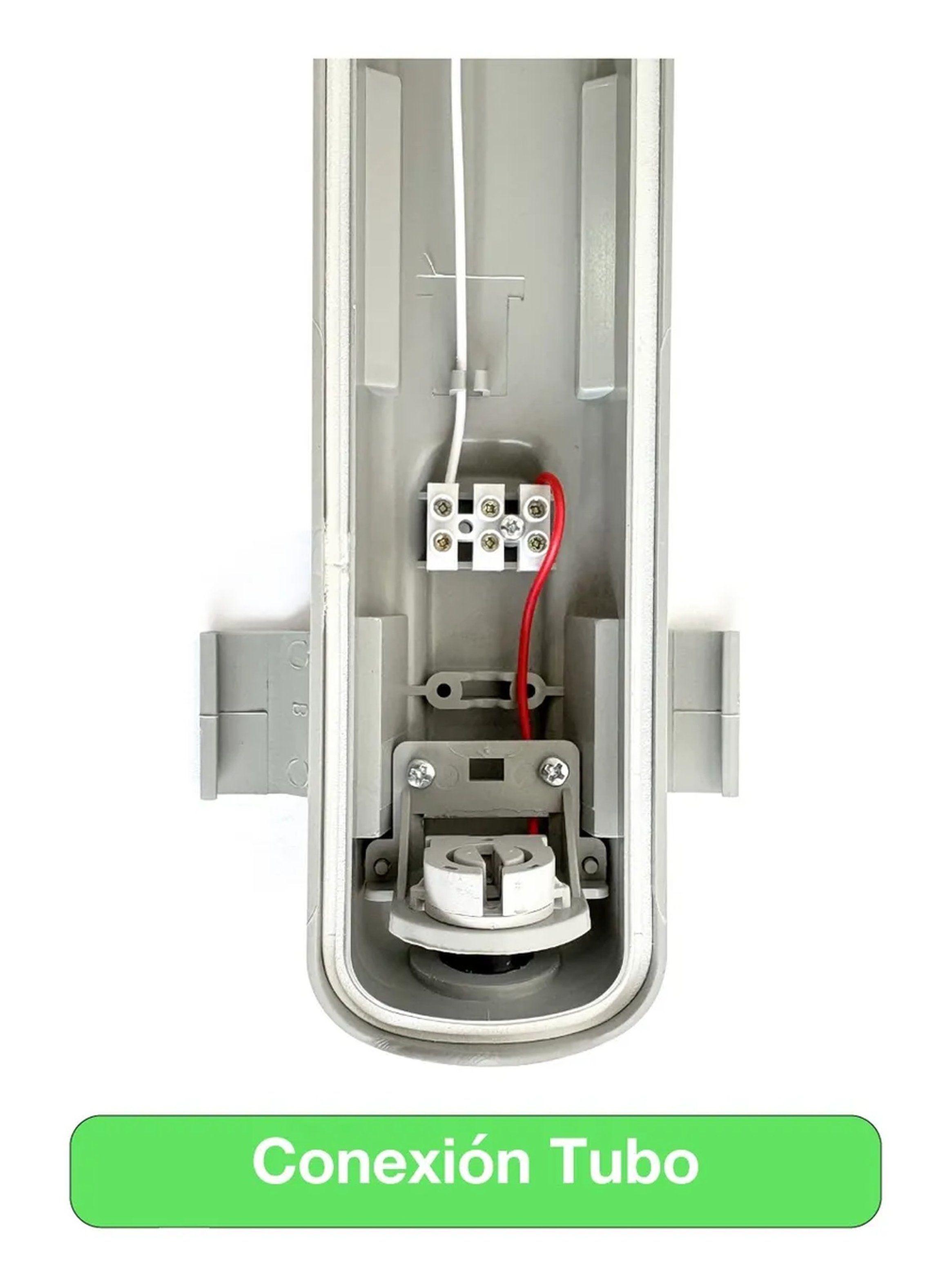 Lámpara LED Estanca 1x9W Luz Blanca Fría IP65-5