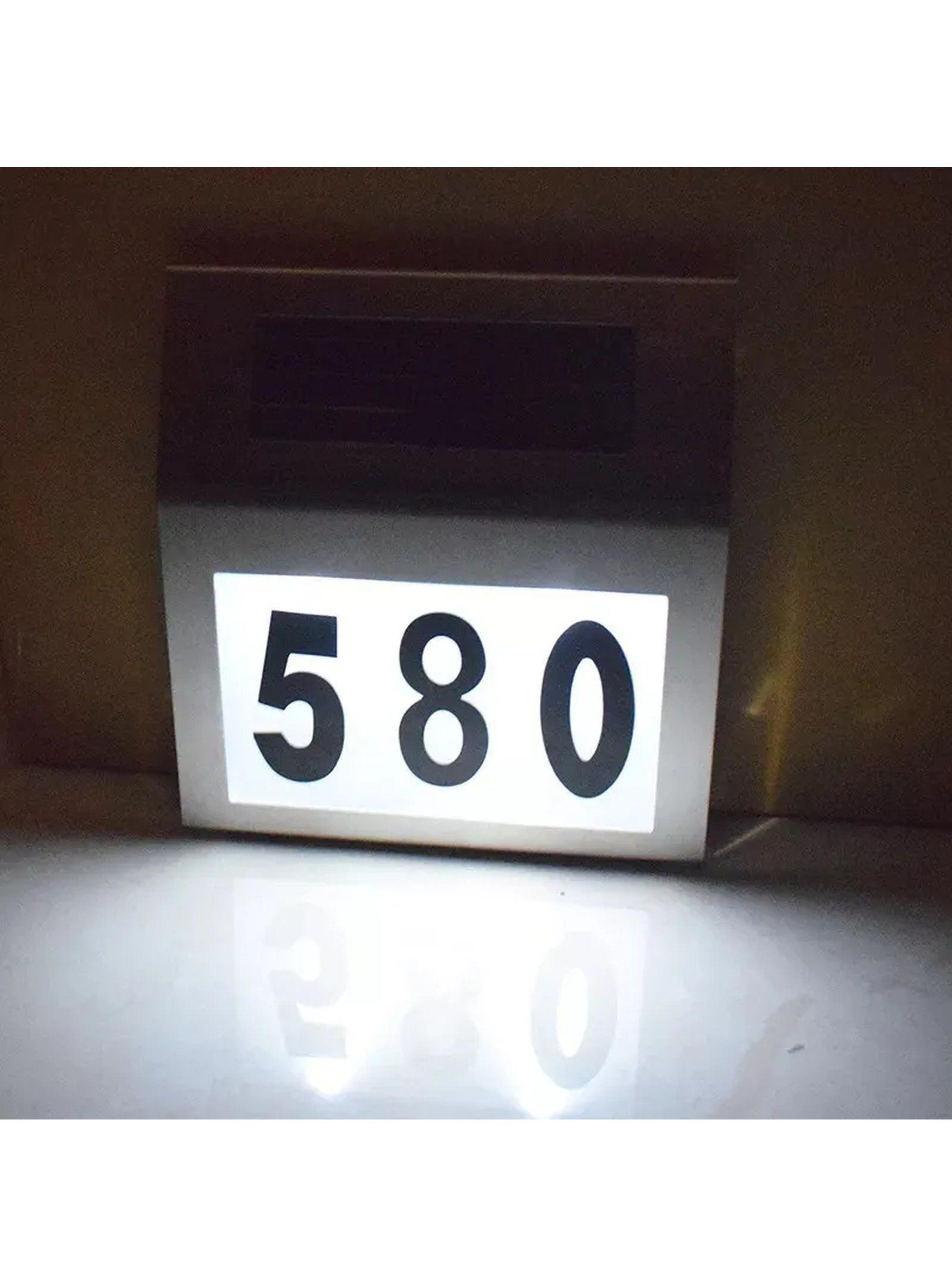Placa Iluminada de Dirección Solar LED Exterior Impermeable-3
