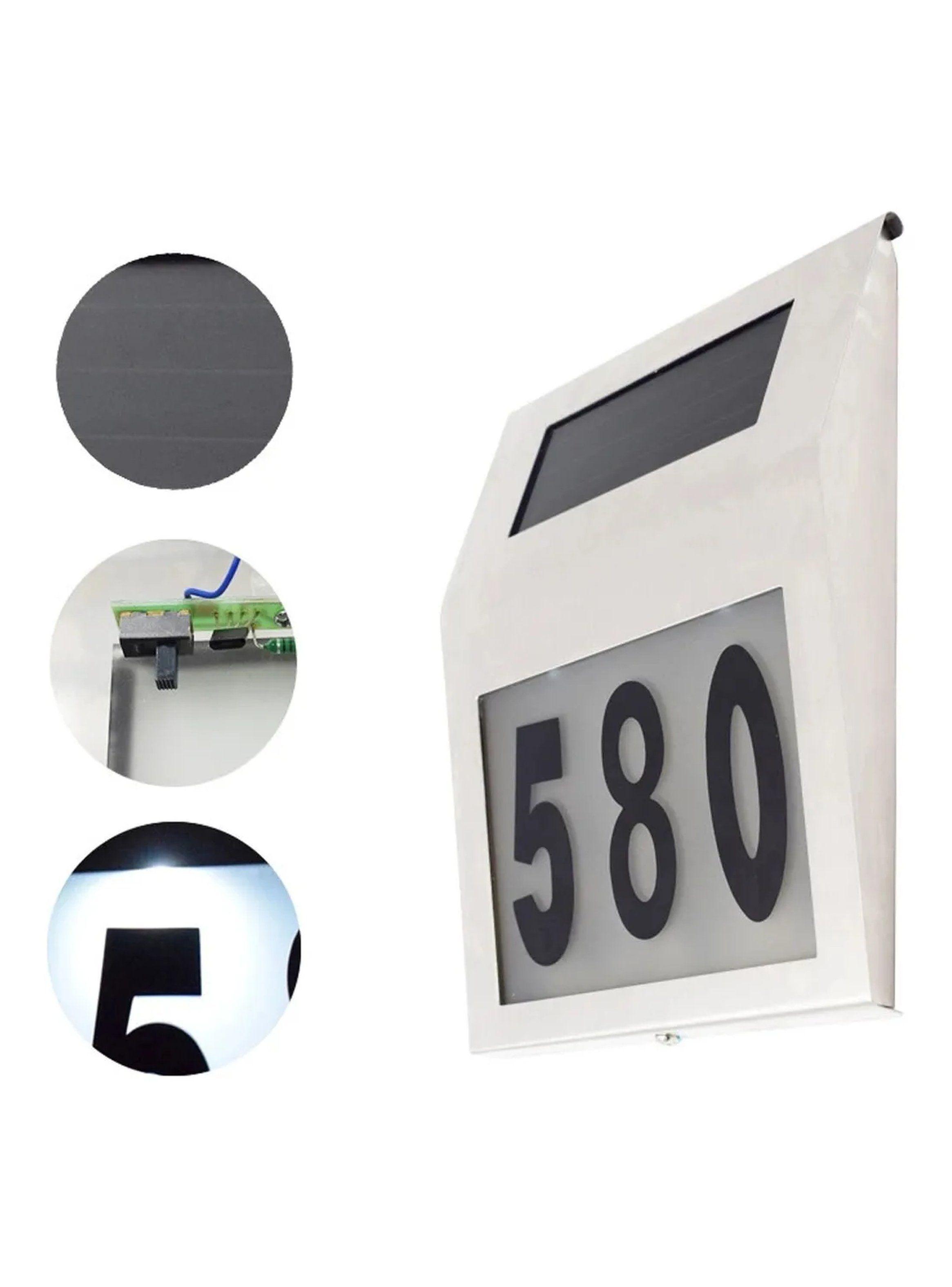Placa Iluminada de Dirección Solar LED Exterior Impermeable-6
