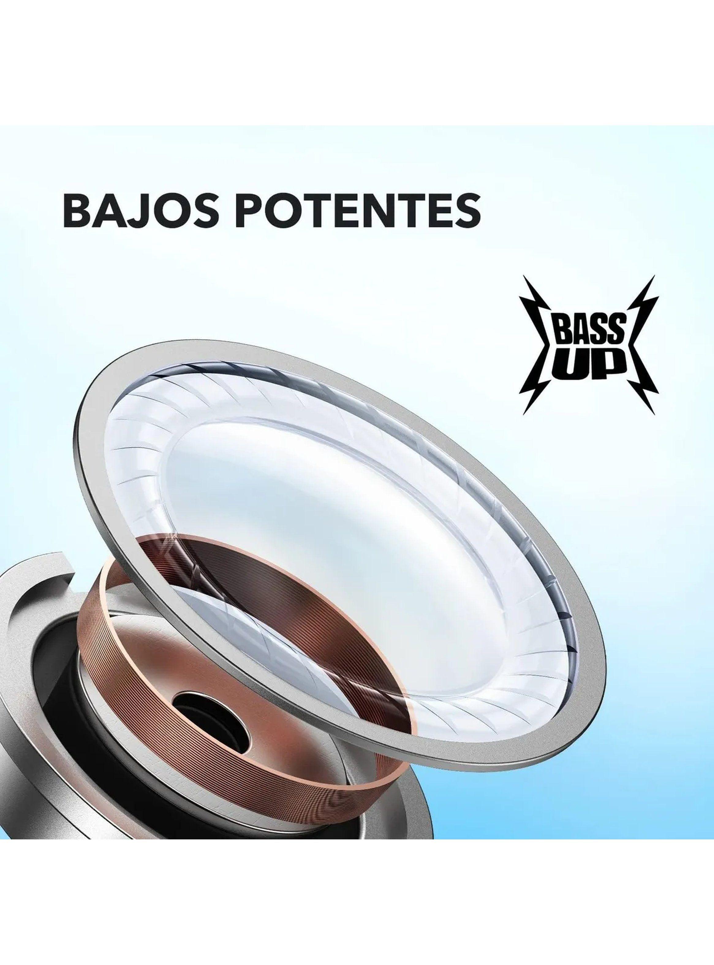 Auriculares Inalámbricos Bluetooth Cancelación Activa de Ruido Negro-1