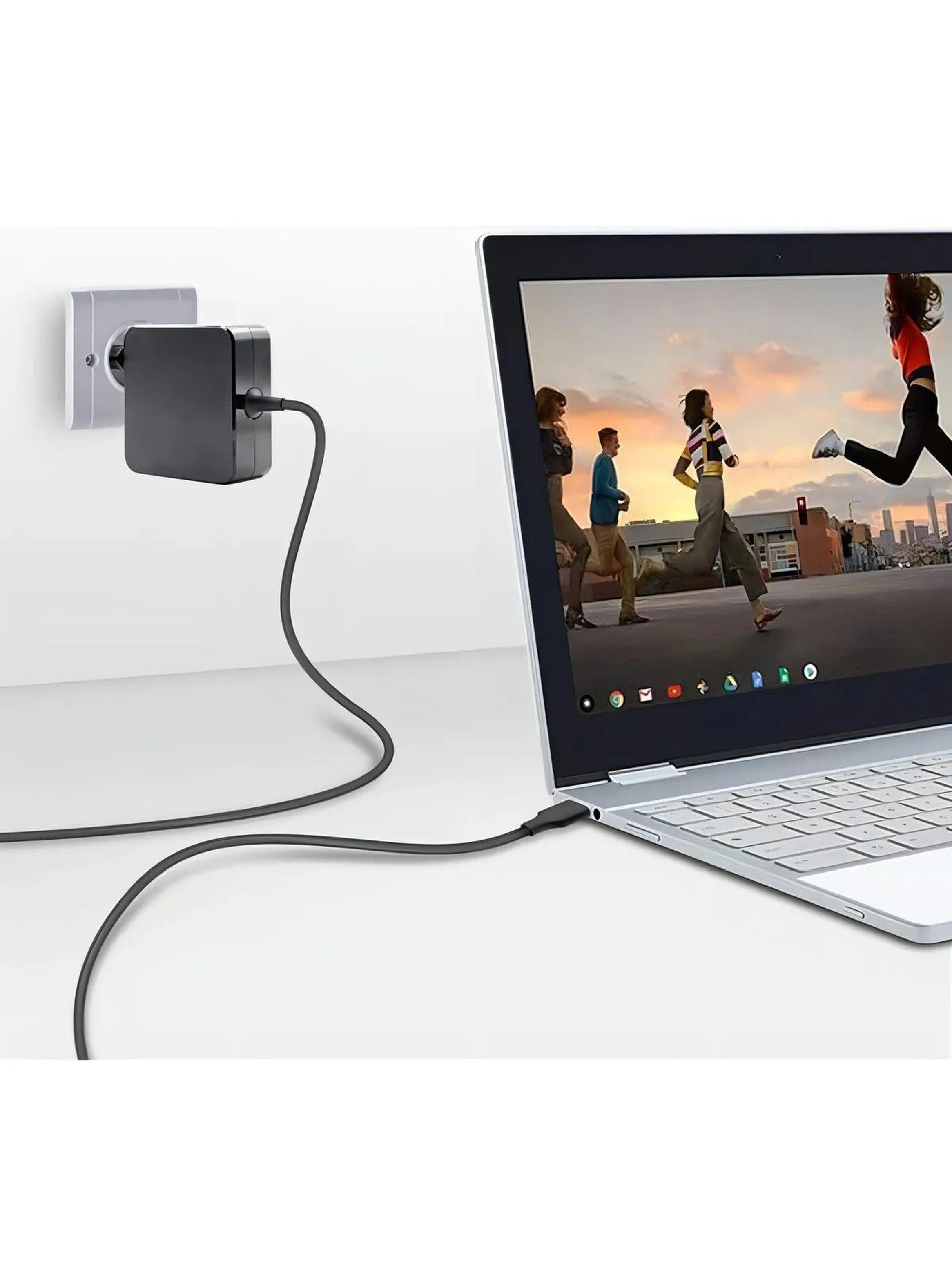 Cargador USB-C Universal Adaptador de Corriente 65W Negro-3