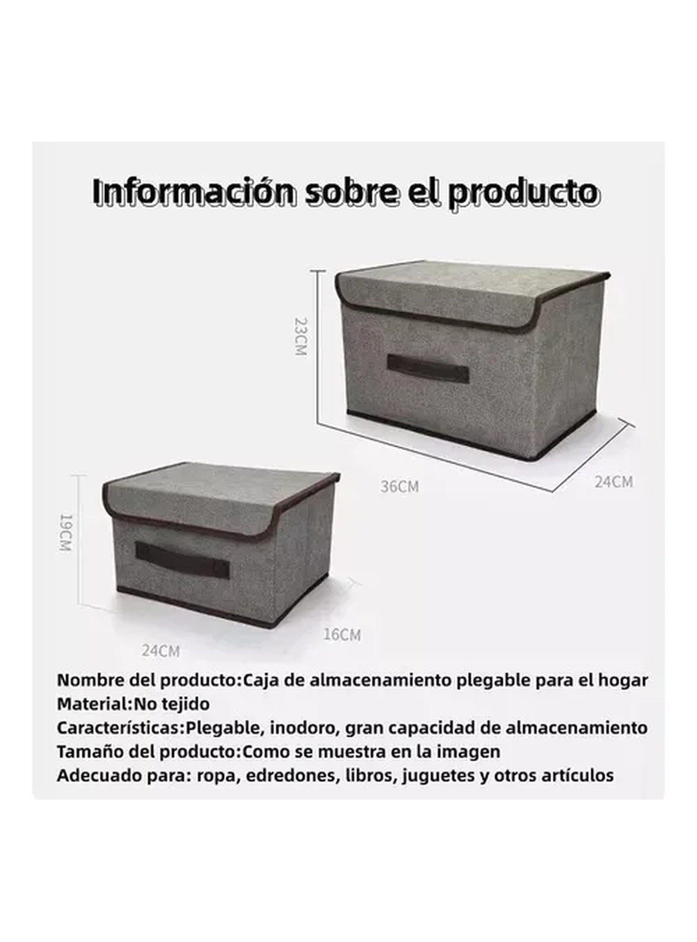 Cajas Organizadoras Apilables Tela Resistente al Agua-5