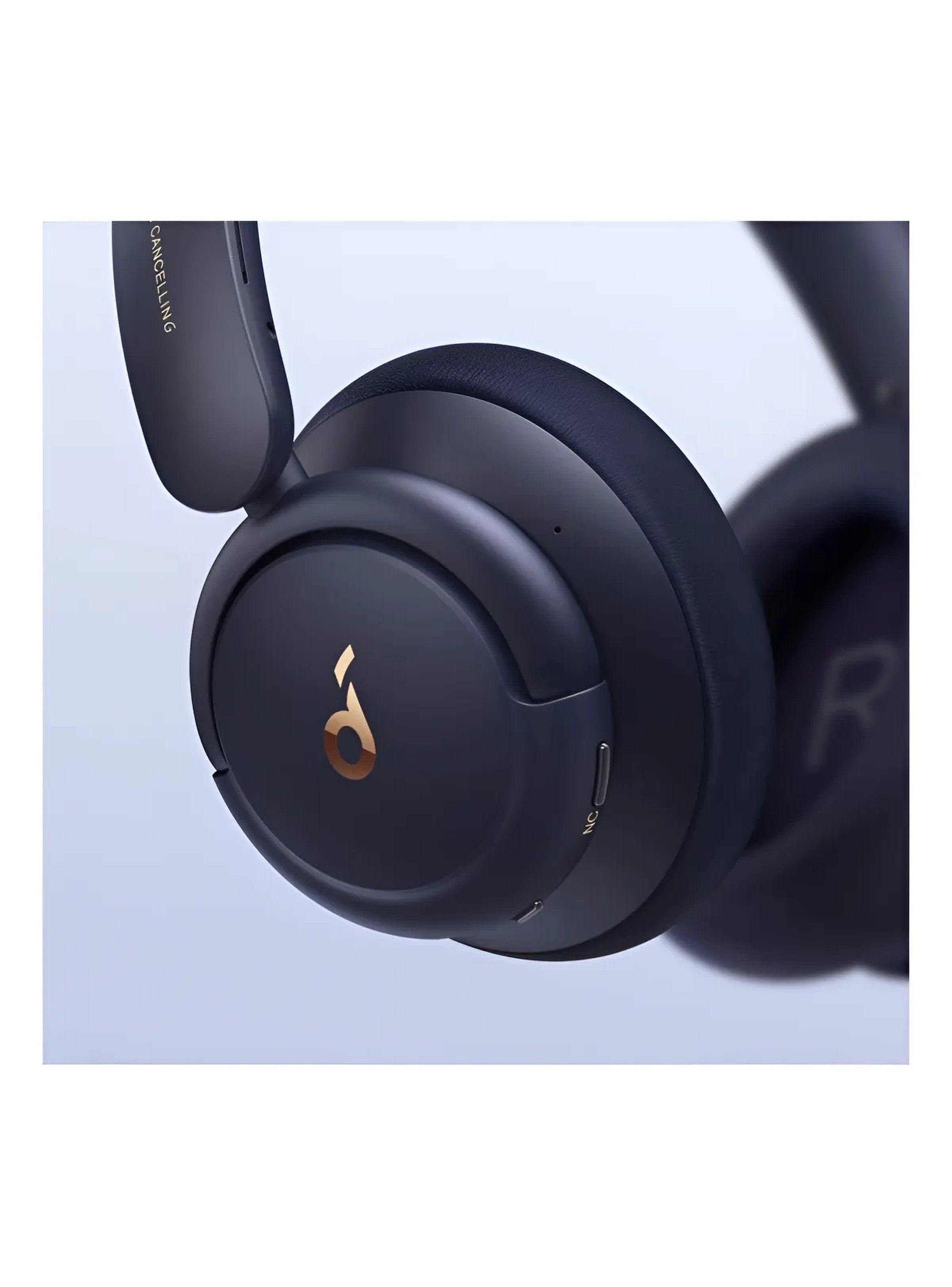 Auriculares Bluetooth Cancelación de Ruido Activa Over-Ear Negro-2