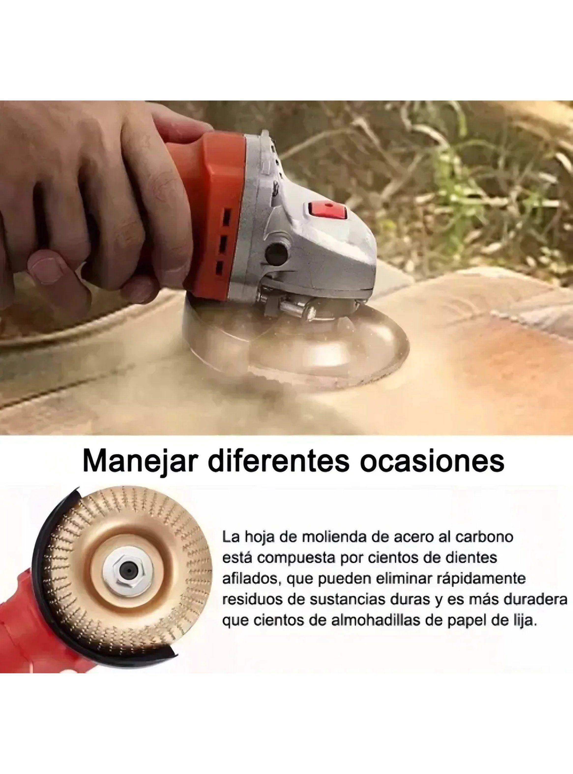 Discos Abrasivos Para Madera 4 Piezas Cincelado y Tallado| Compatible Con Herramientas Rotativas-3