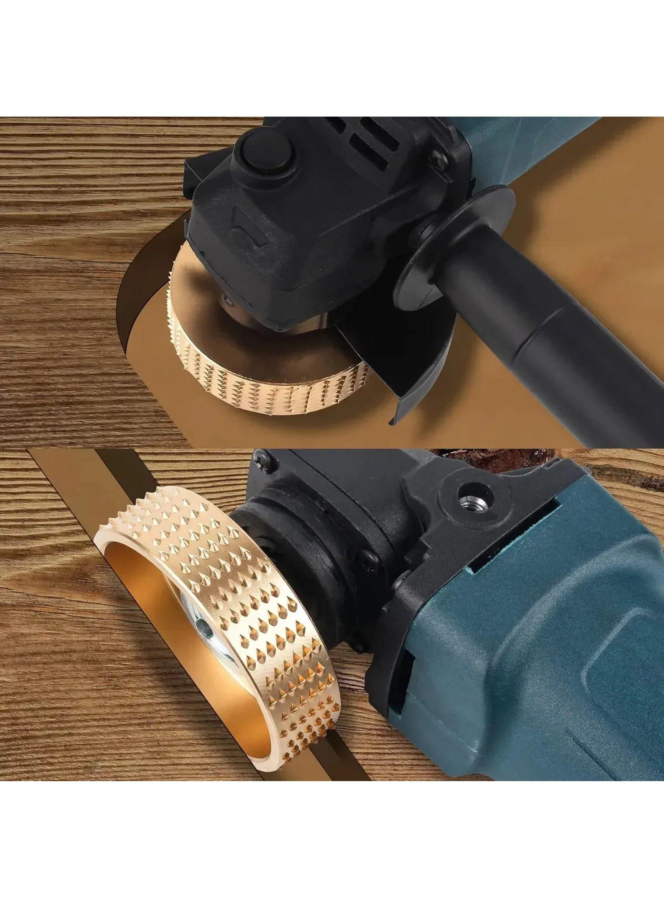 Discos Abrasivos Para Madera 4 Piezas Cincelado y Tallado| Compatible Con Herramientas Rotativas-4