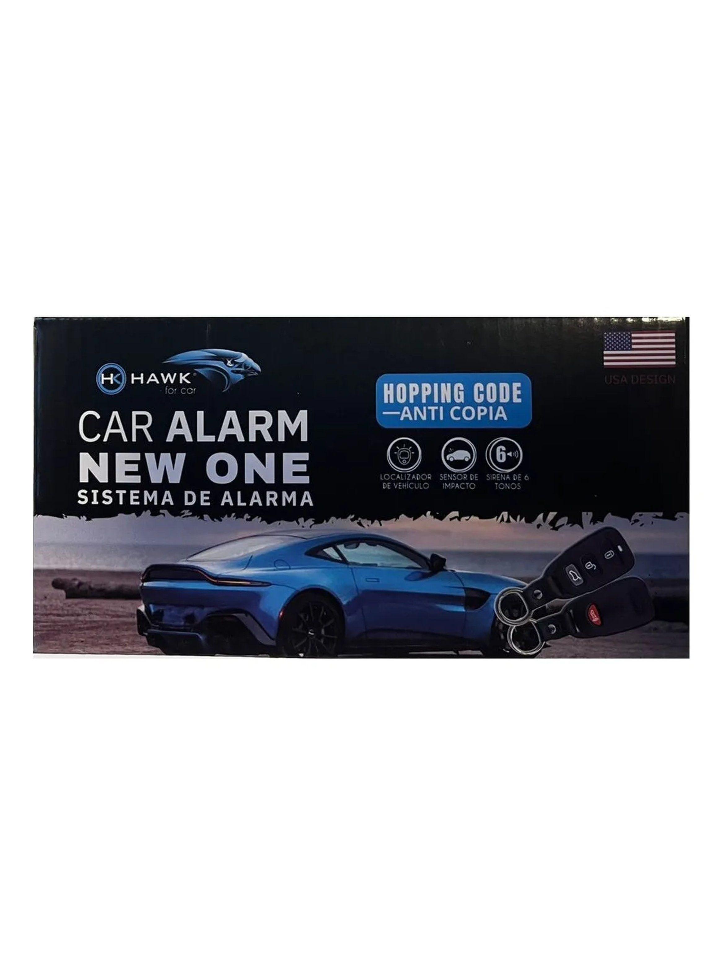 Sistema de Alarma Automotriz Hopping Code 6 Botones Anticopia-2