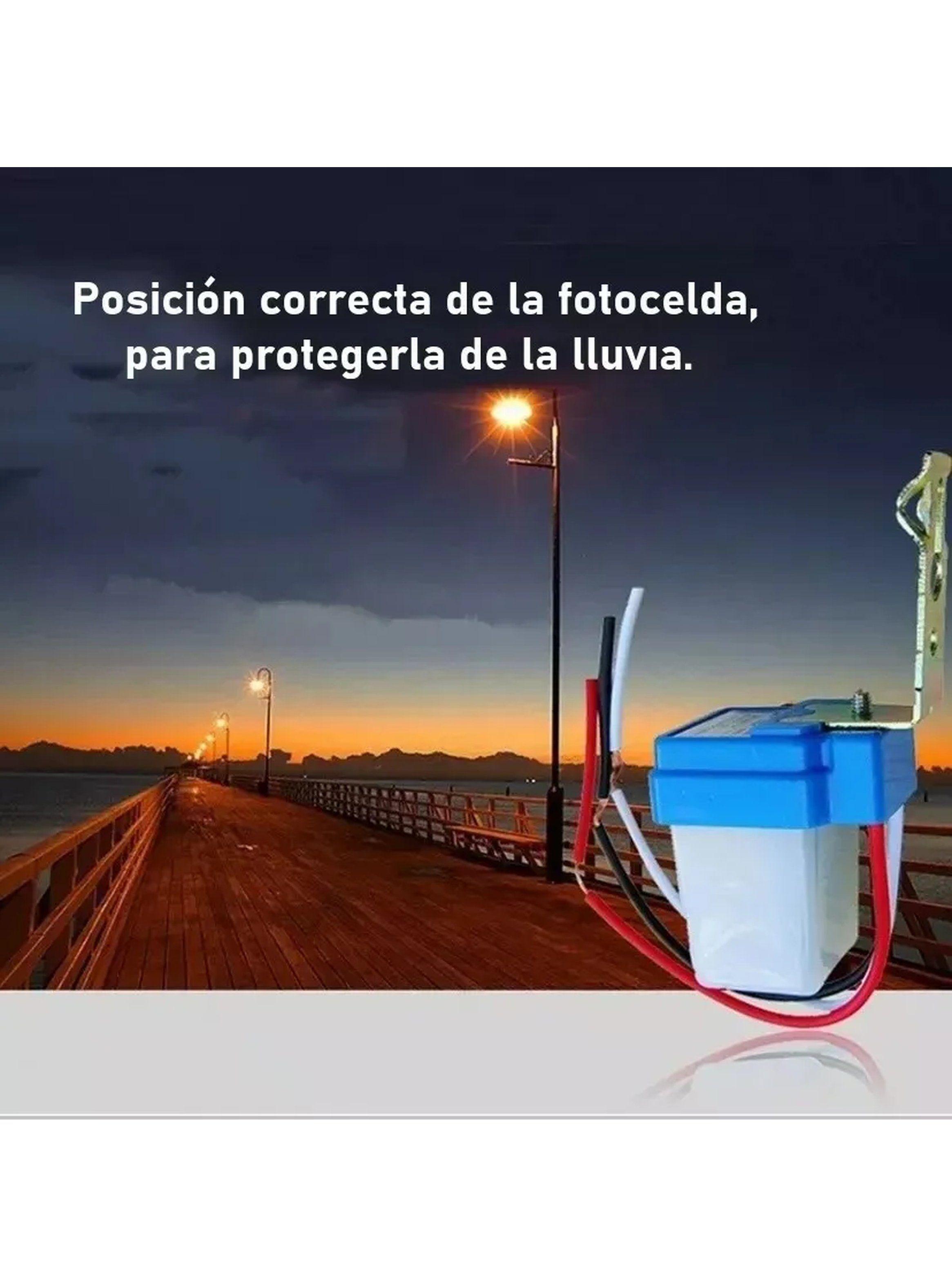 Interruptor Crepuscular Electromecánico 3-4 Hilos IP65-4