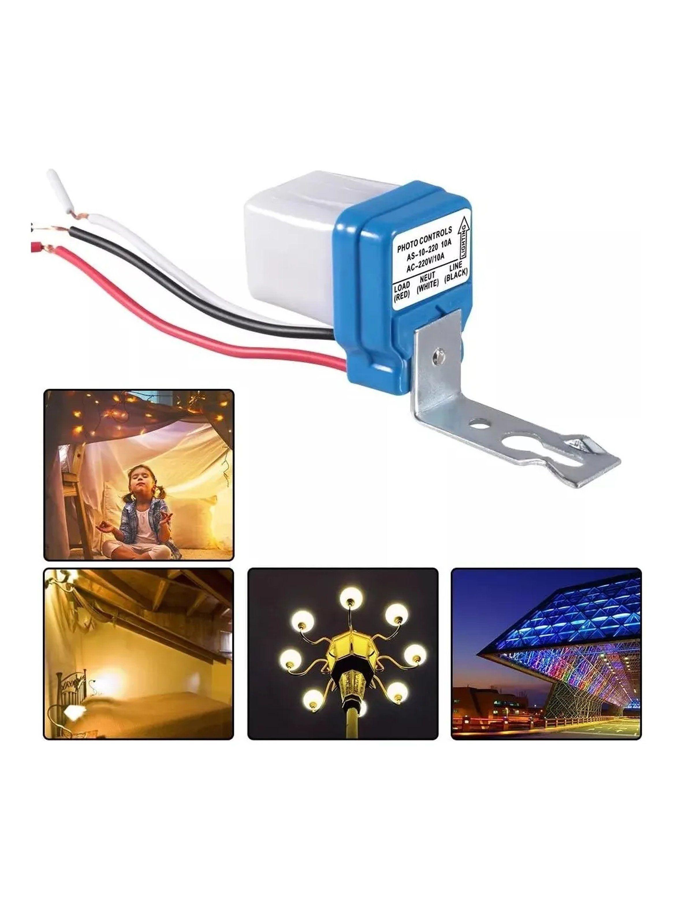 Interruptor Crepuscular Electromecánico 3-4 Hilos IP65-5