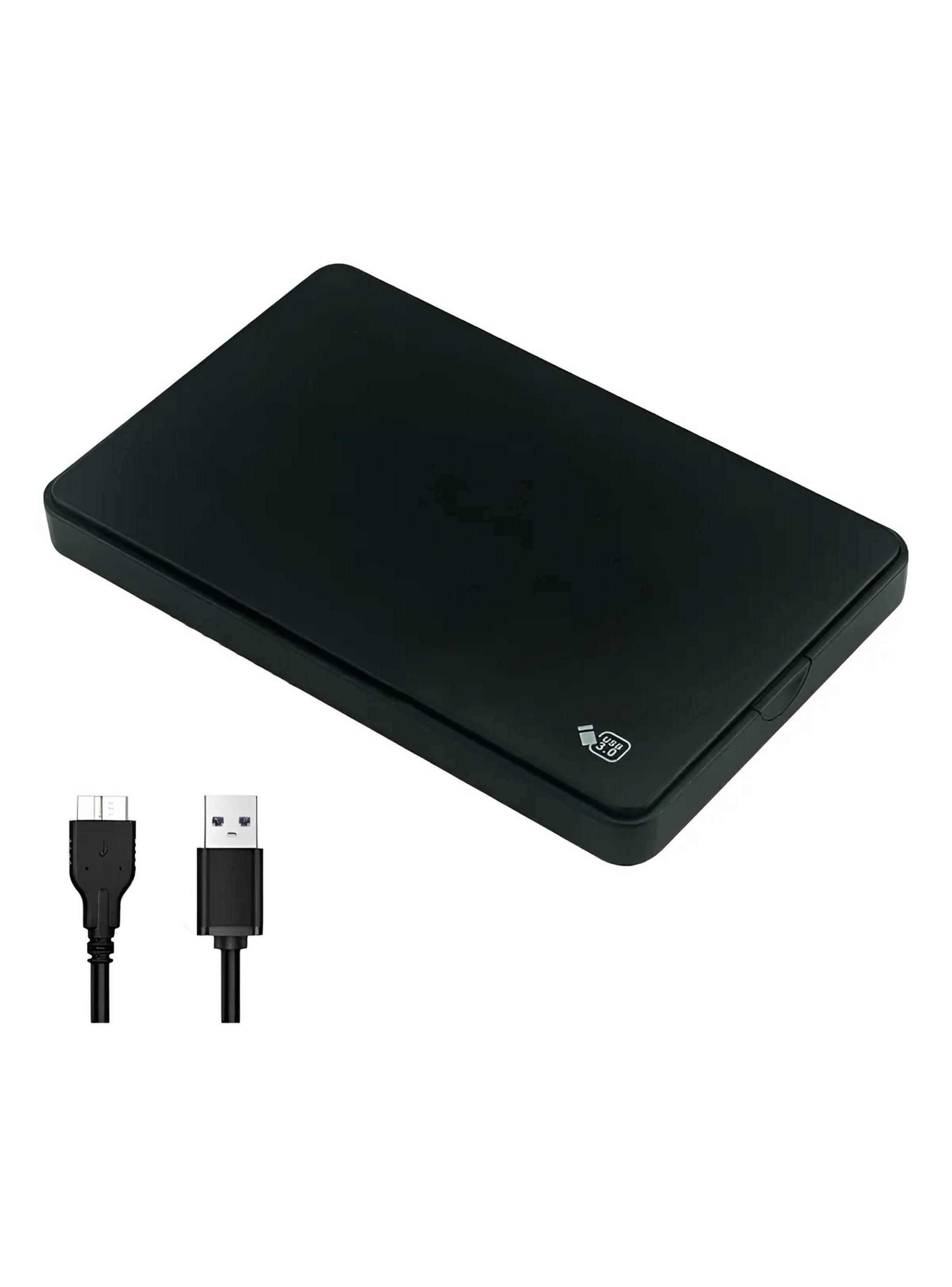 Disco Duro Externo USB 3.0 1TB Negro Compatible PC y PS4-0