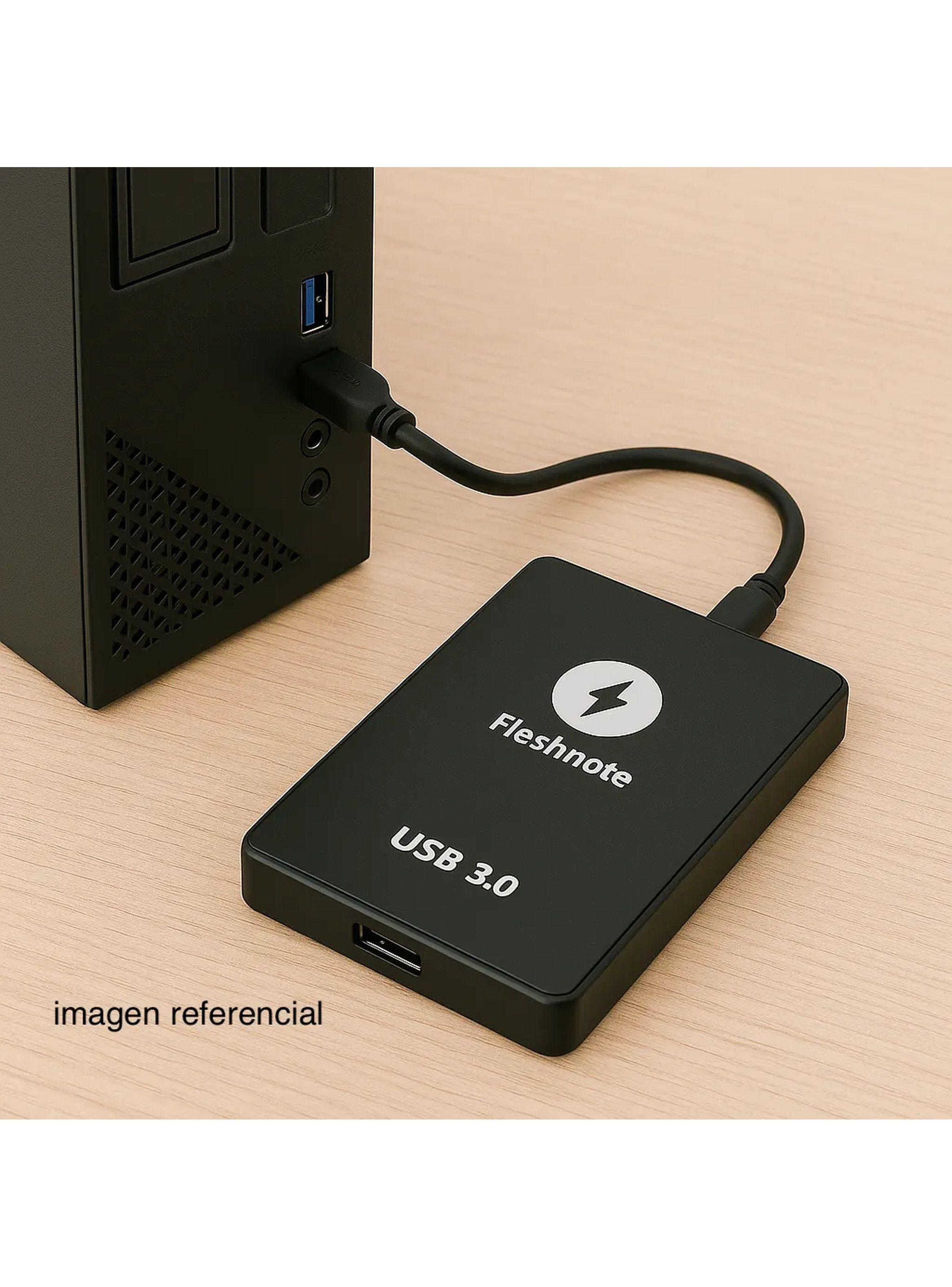 Disco Duro Externo USB 3.0 1TB Negro Compatible PC y PS4-6