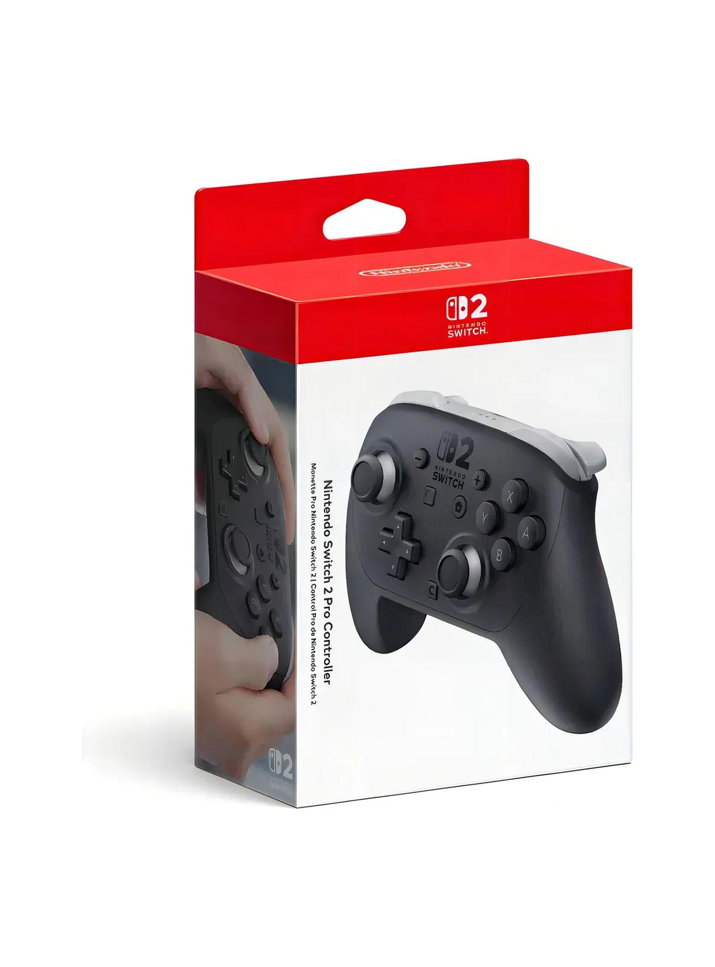 Controlador Inalámbrico Nintendo Switch 02 Ergonómico Negro-0