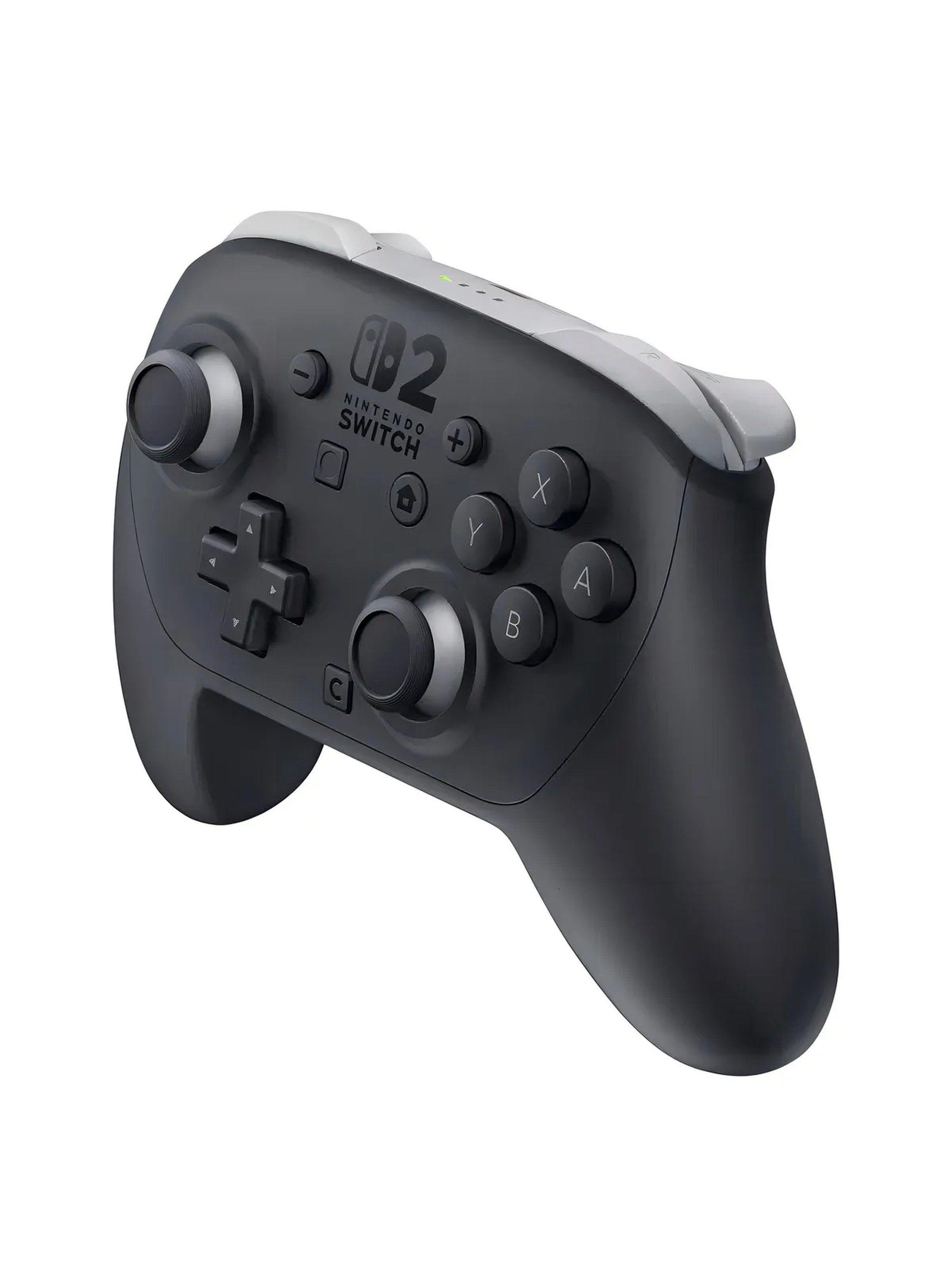 Controlador Inalámbrico Nintendo Switch 02 Ergonómico Negro-5