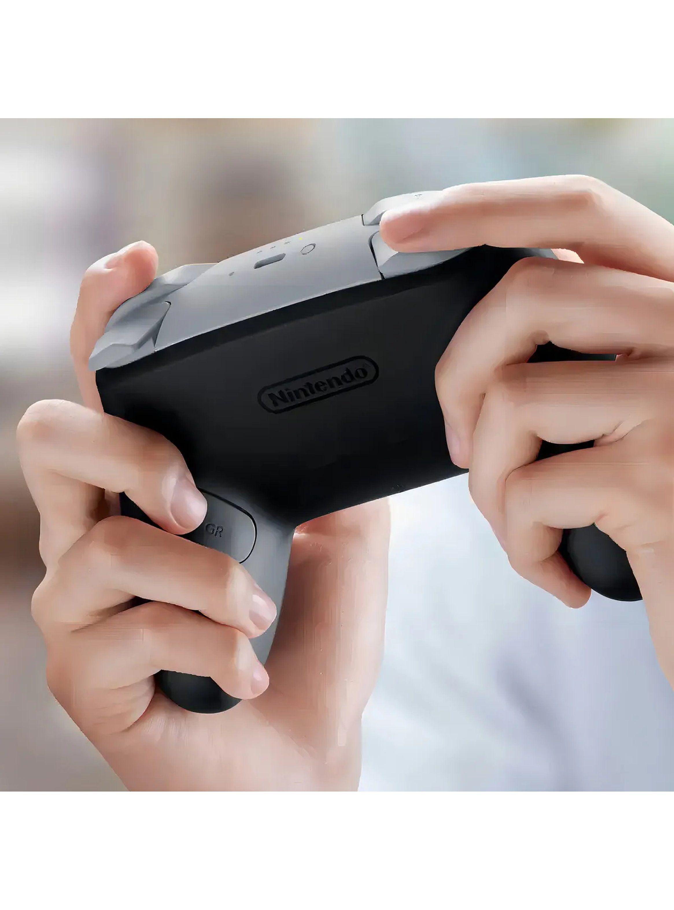 Controlador Inalámbrico Nintendo Switch 02 Ergonómico Negro-6