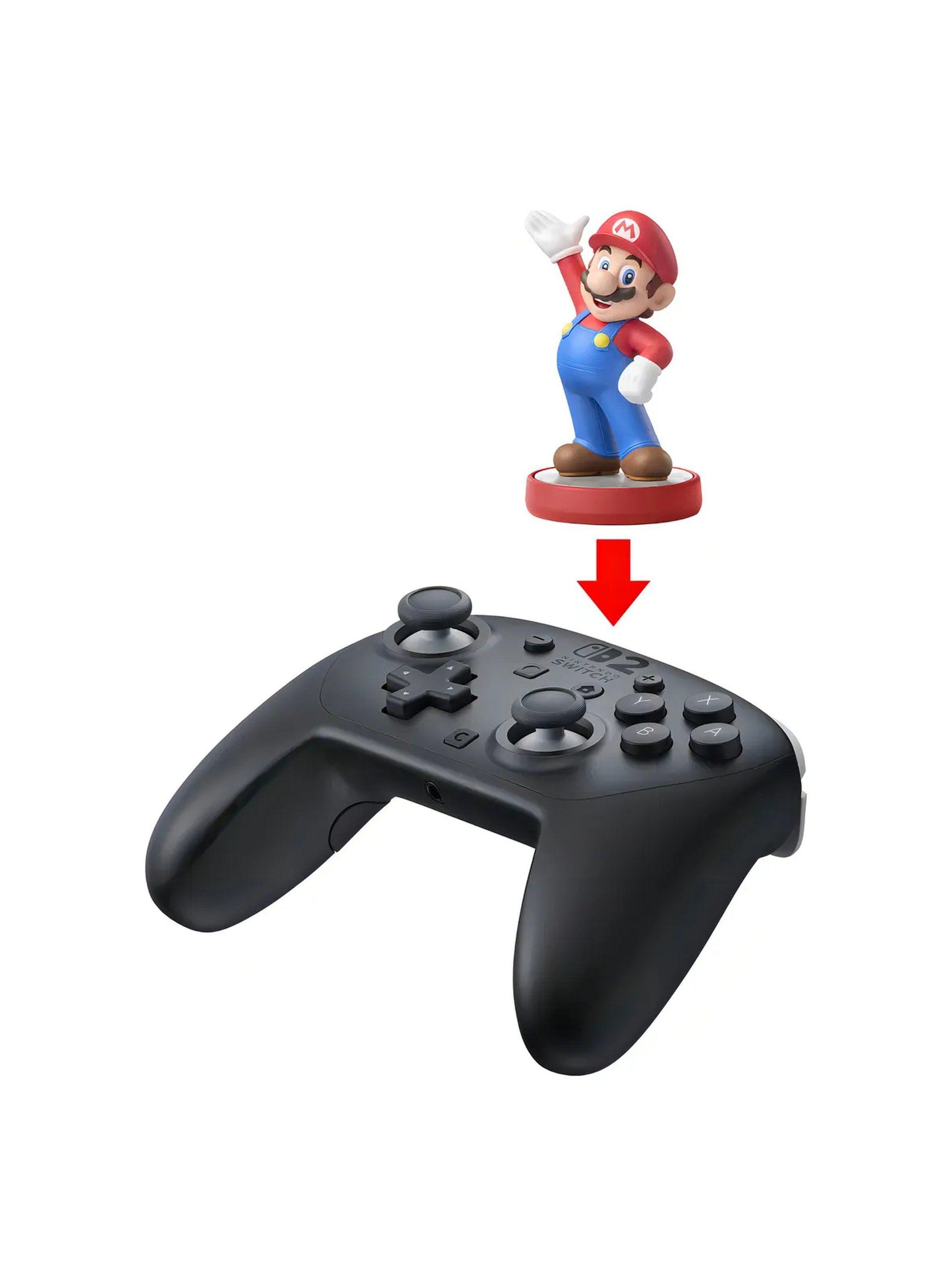 Controlador Inalámbrico Nintendo Switch 02 Ergonómico Negro-7