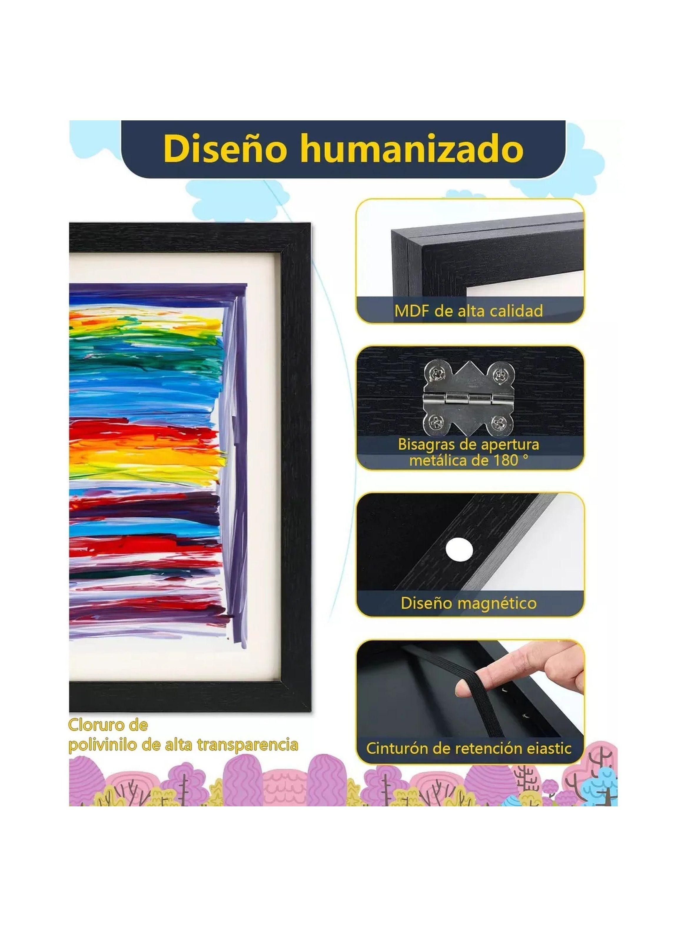 Portafolio de Exhibición MDF Magnético Tamaño 33x24 cm-2