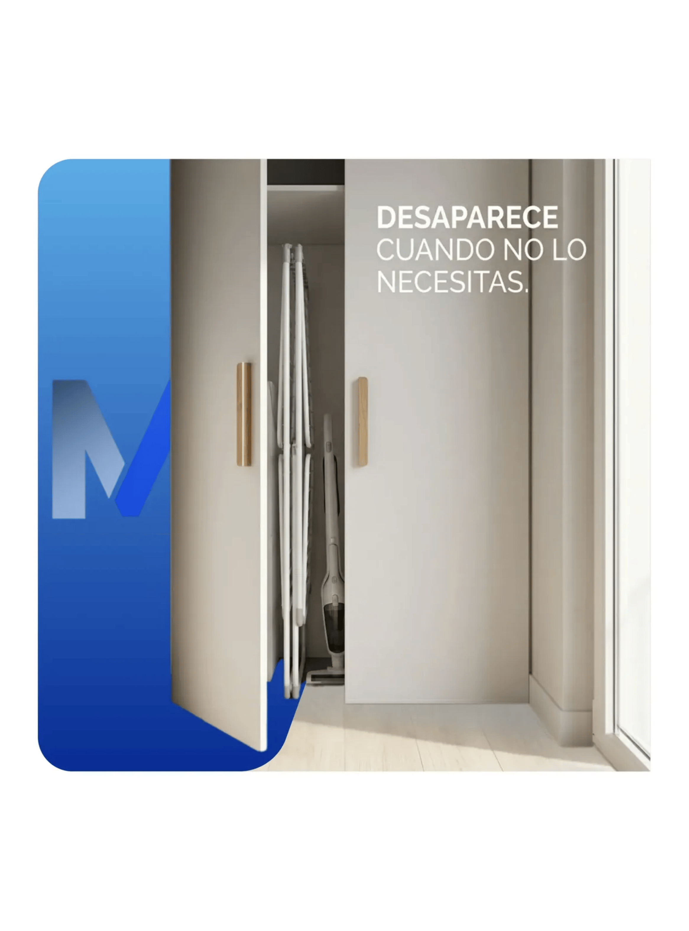 Tendedero De Ropa Met lico 12 Metros Cotidiana M design 18kg-6