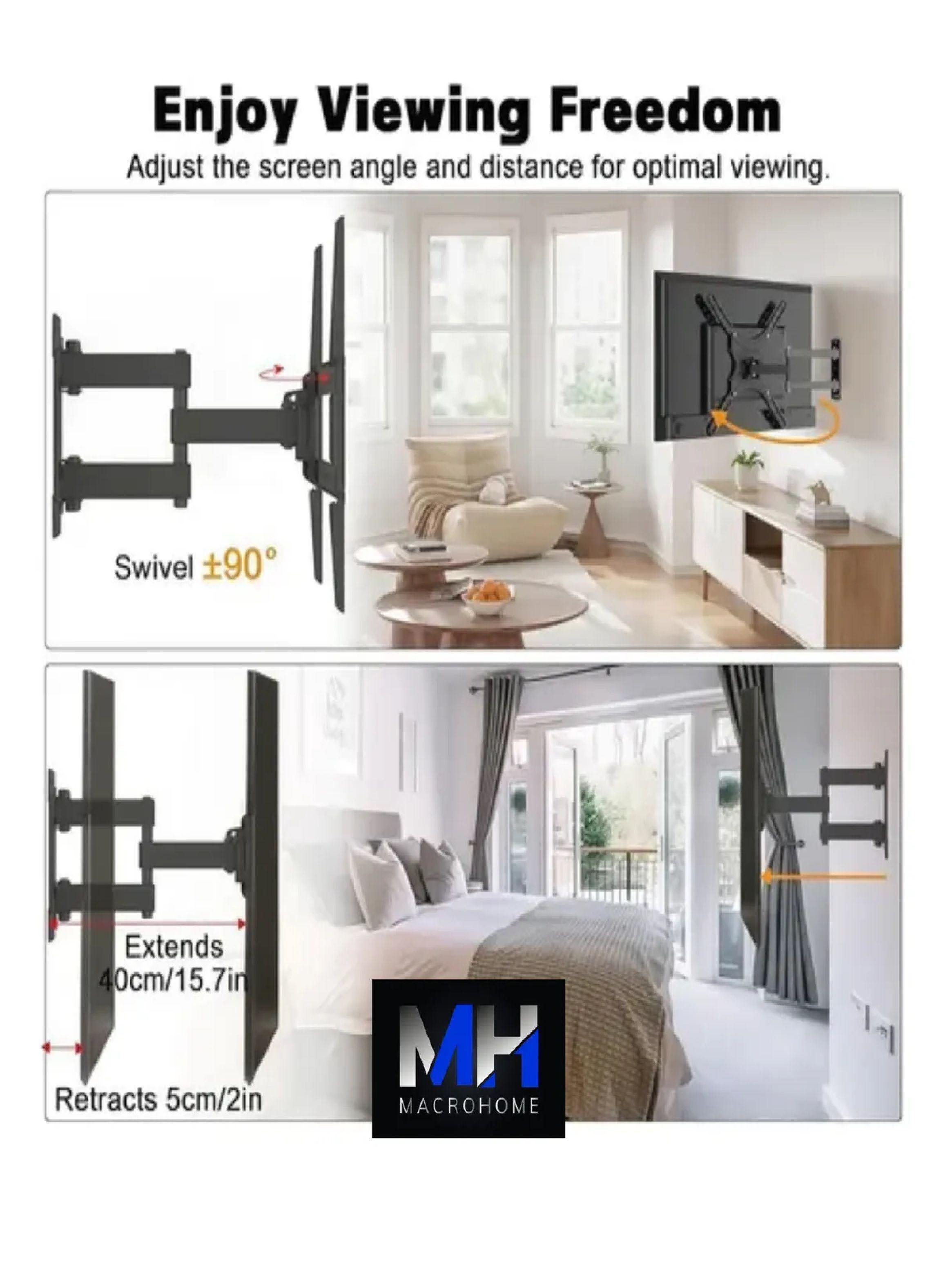 Soporte Para Tv Brazo Articulado 14 A 63 Pulgadas Pared Nex-2
