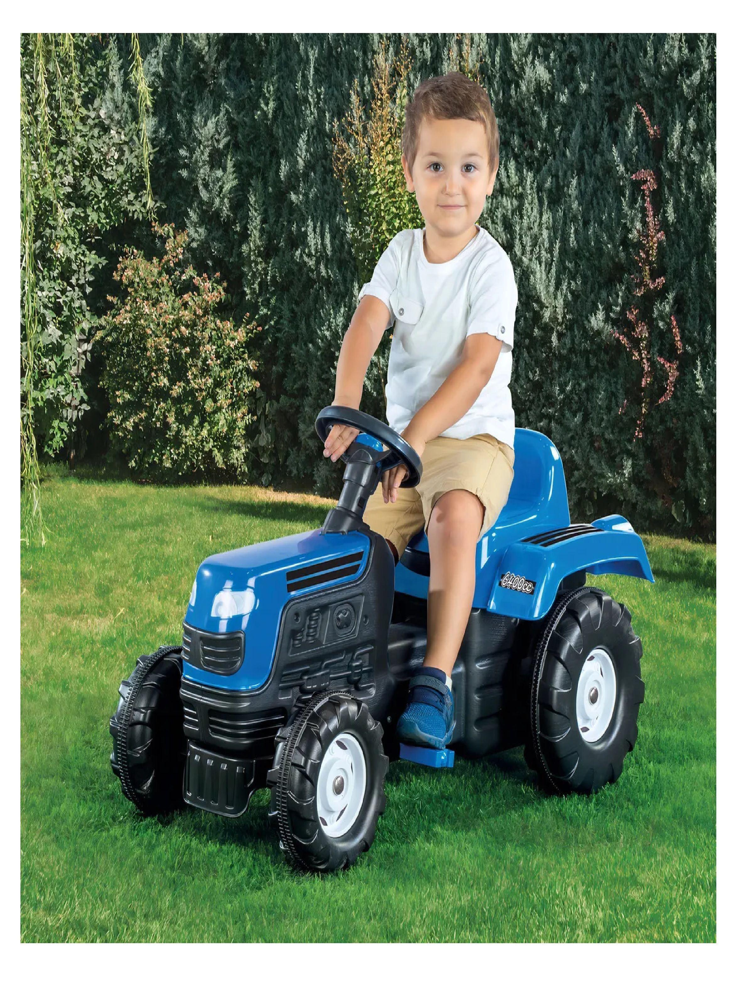 Go Kart Tractor Con Pedales Azul 81x45x52 Cms Dolu-7