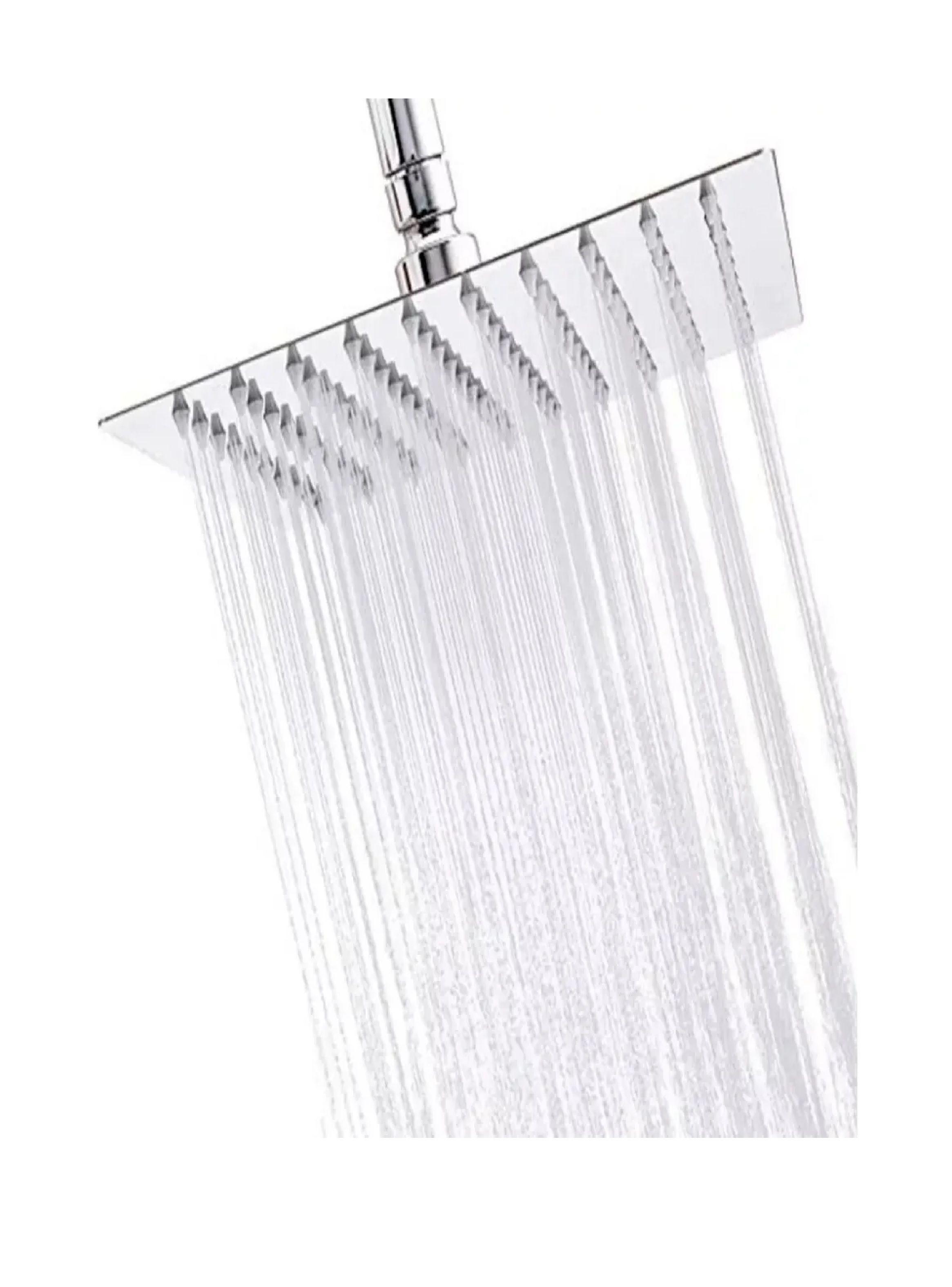 Brazo De Ducha 40cm + Plato De Ducha 25cm Acero Inox Taumm-6