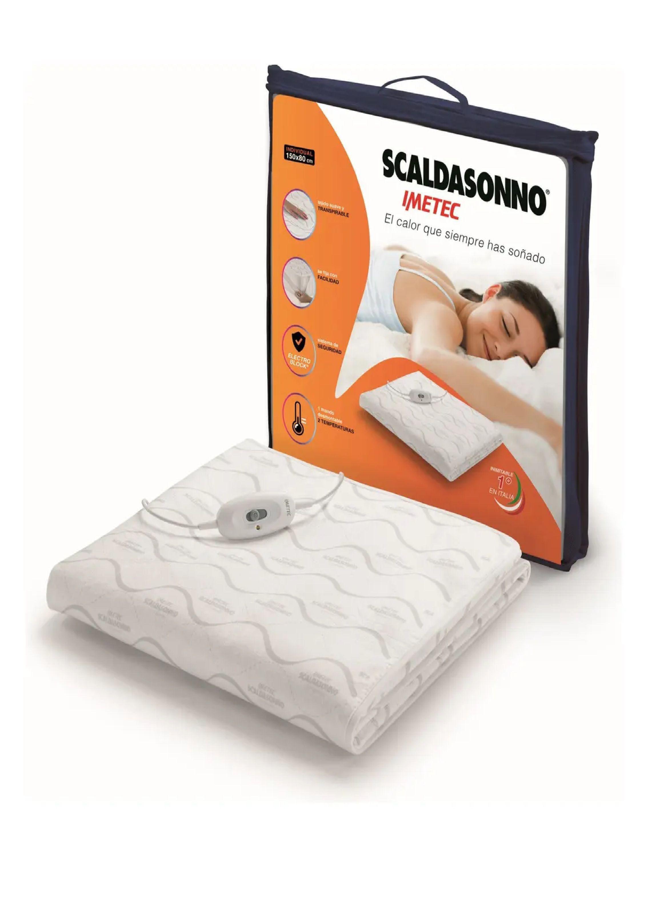 Calientacama Individual Scaldasonno 150x80 Cm 1 Plaza Italo-0